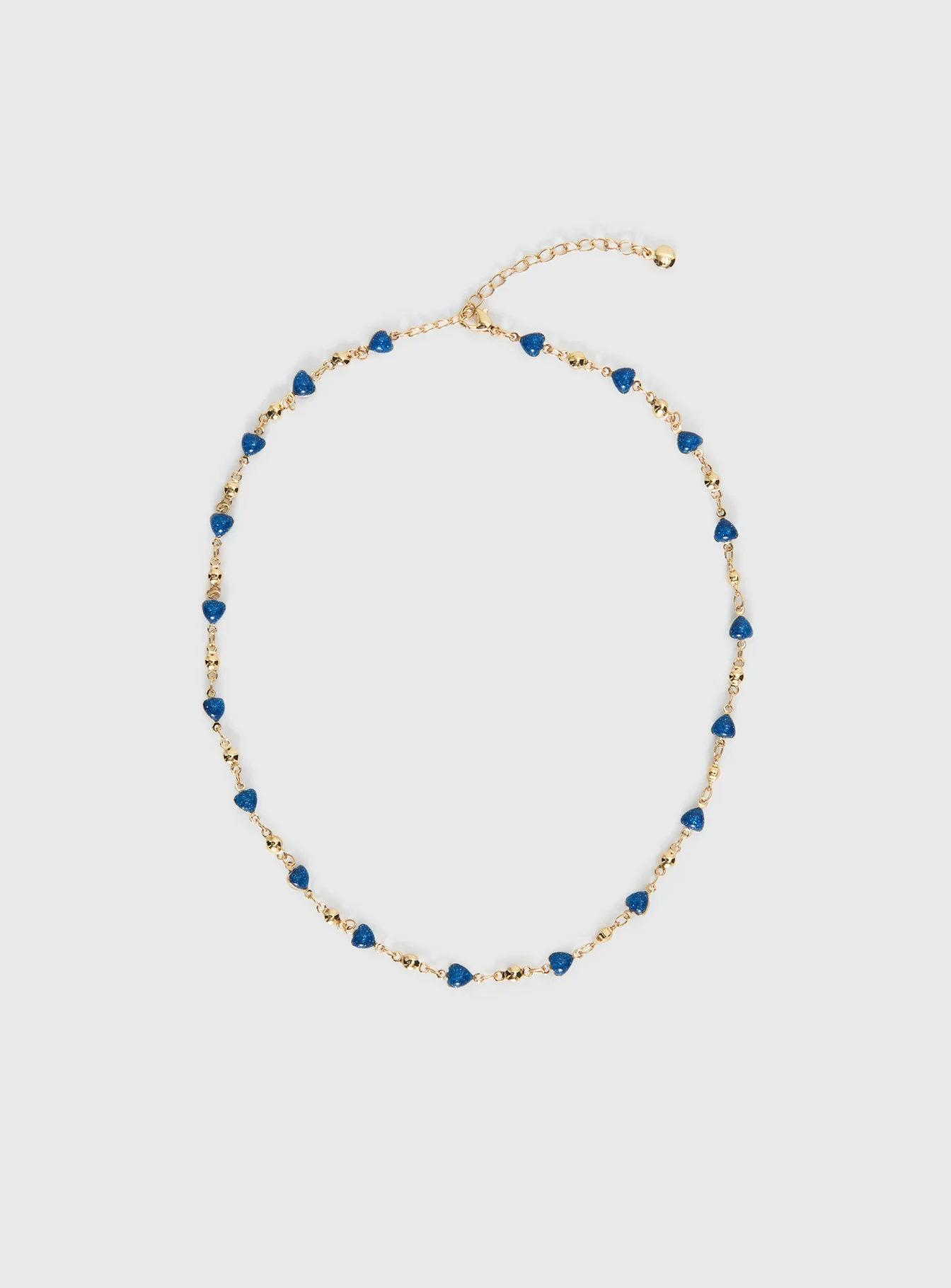 Abagail Gemstone Necklace Gold - Image 2