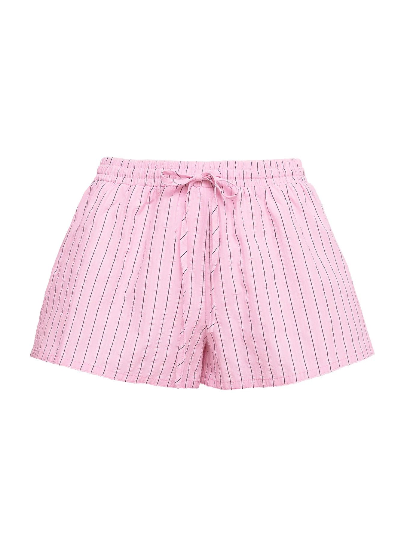Abigayle Shorts Pink Stripe Petite - Image 6
