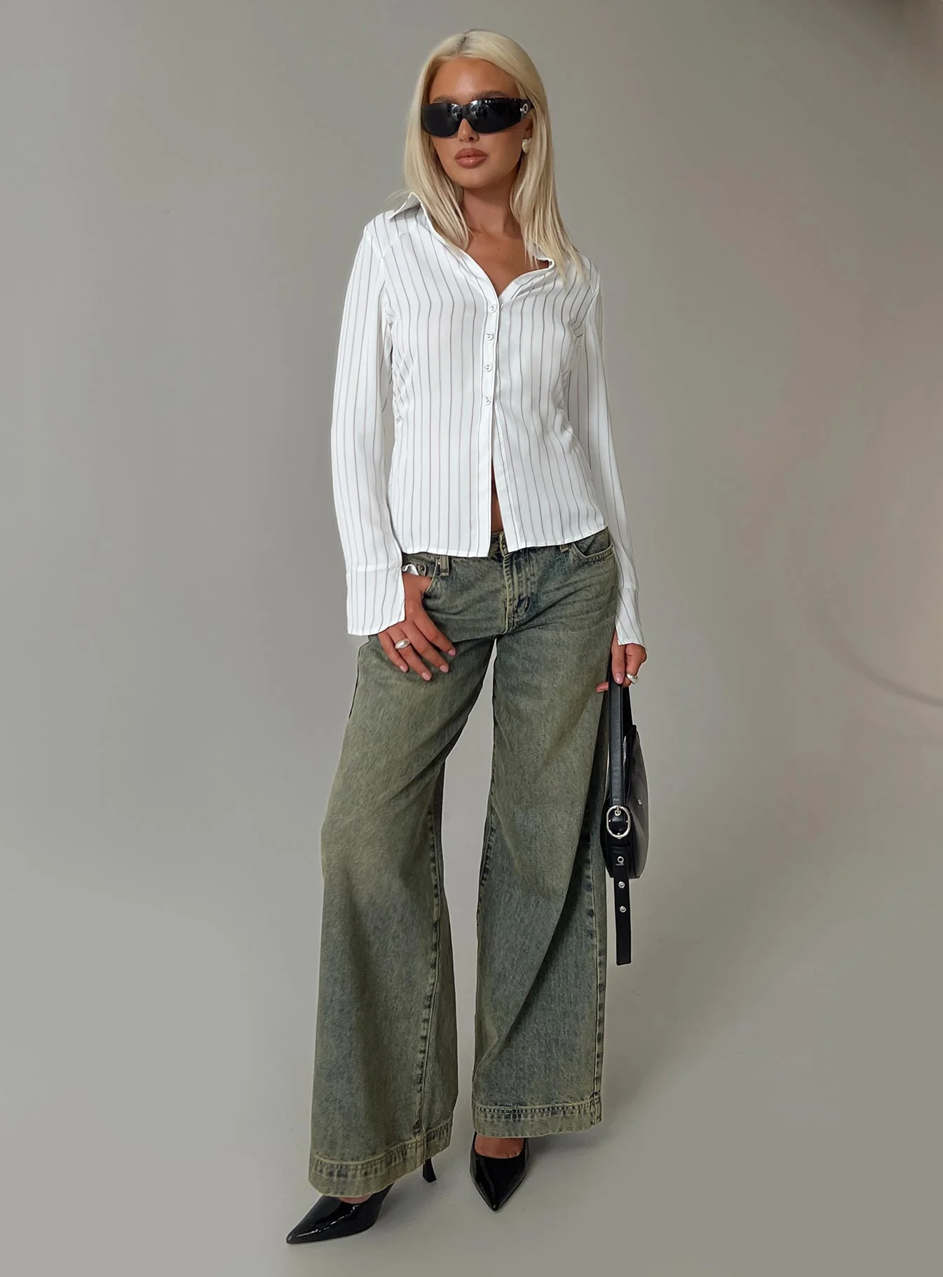 Aldgate Long Sleeve Top White - Image 8