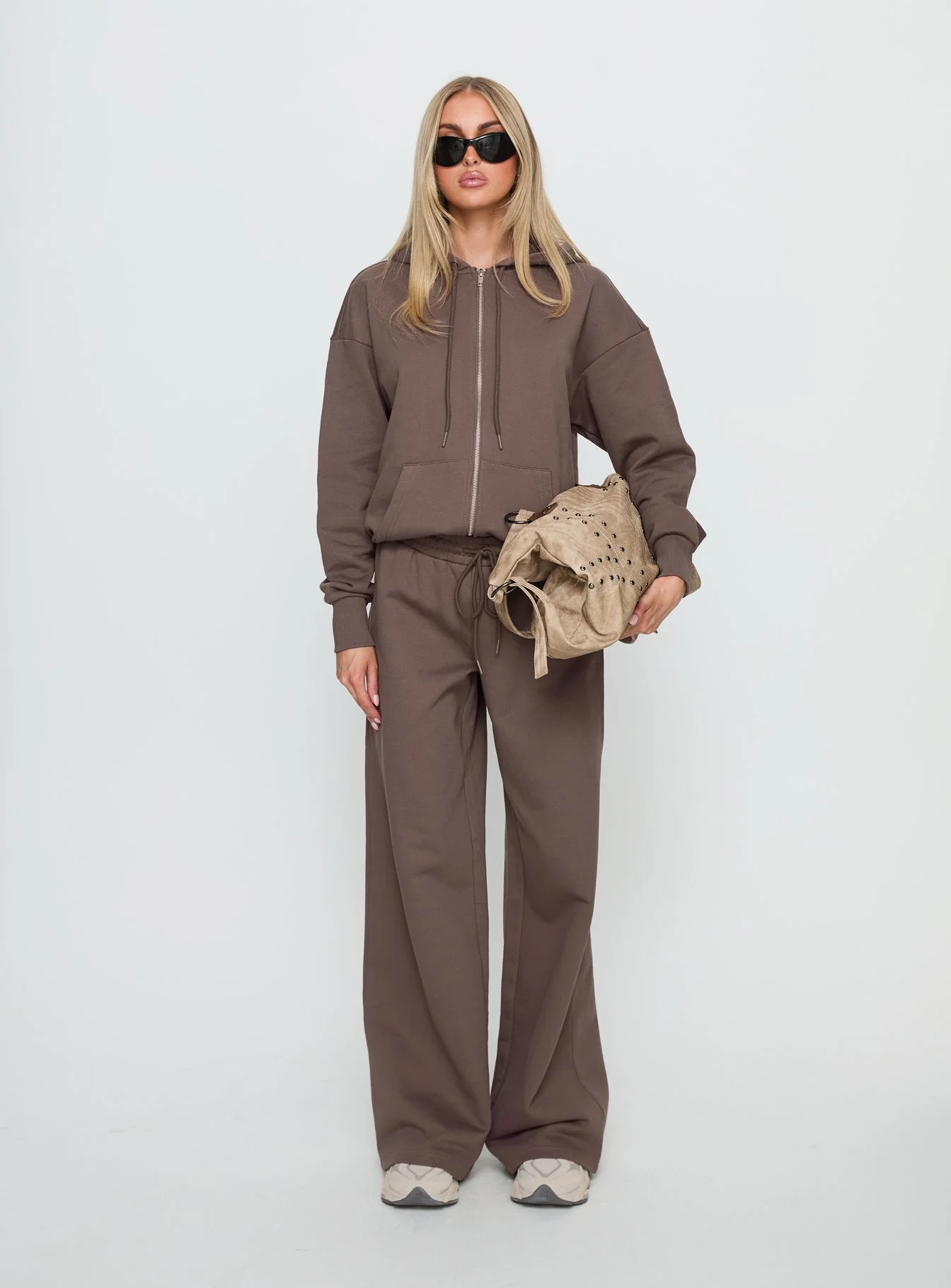 All Day Oversized Hoodie Mocha - Image 7
