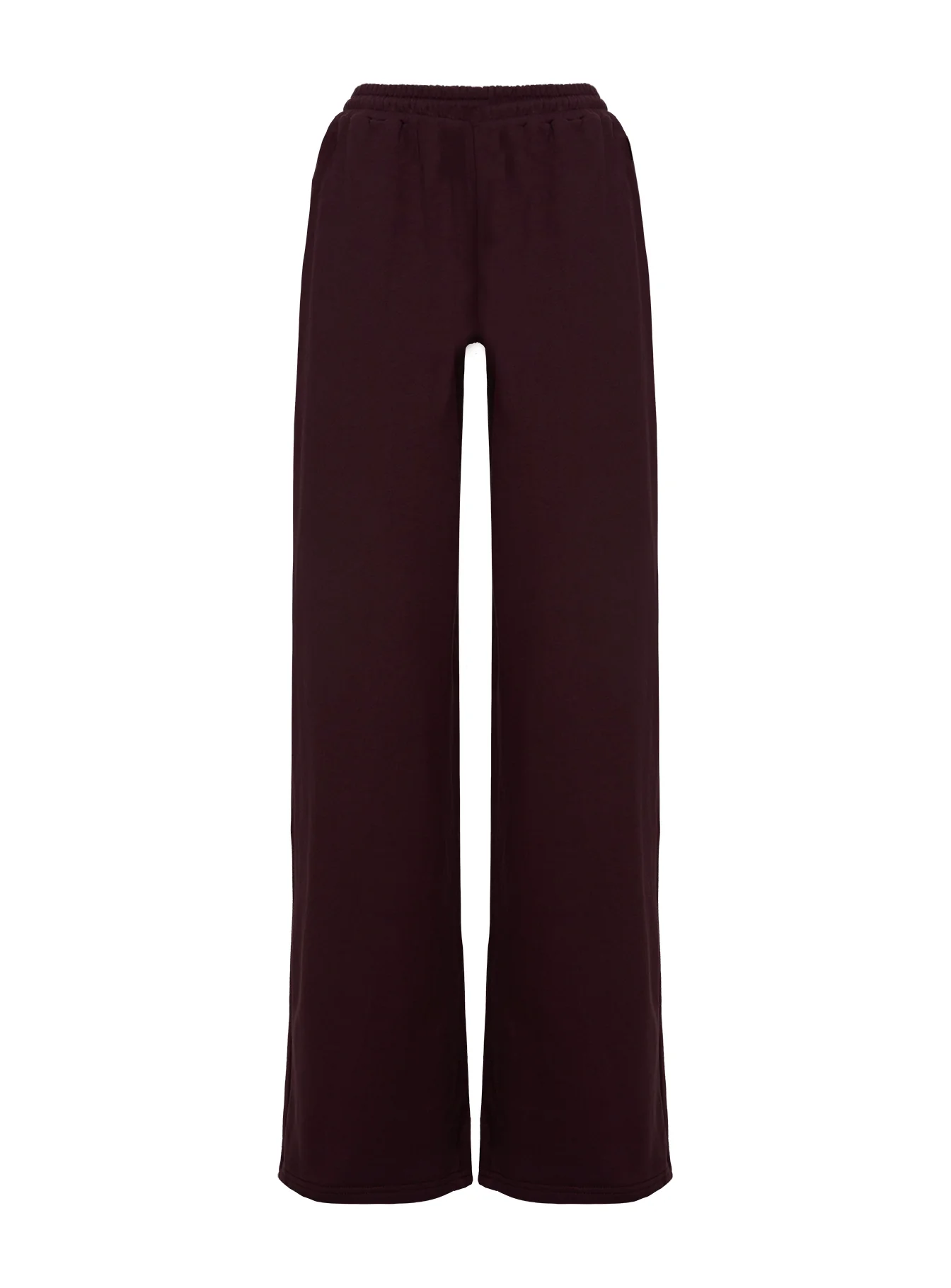 All Day Straight Leg Sweatpants Wine - Image 5