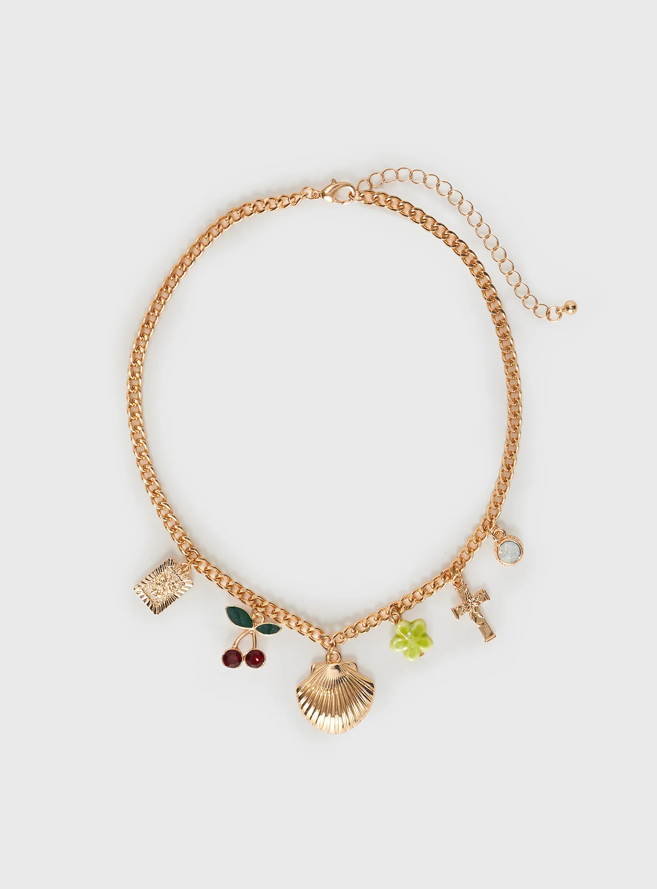 All My Life Charm Necklace Gold - Image 2