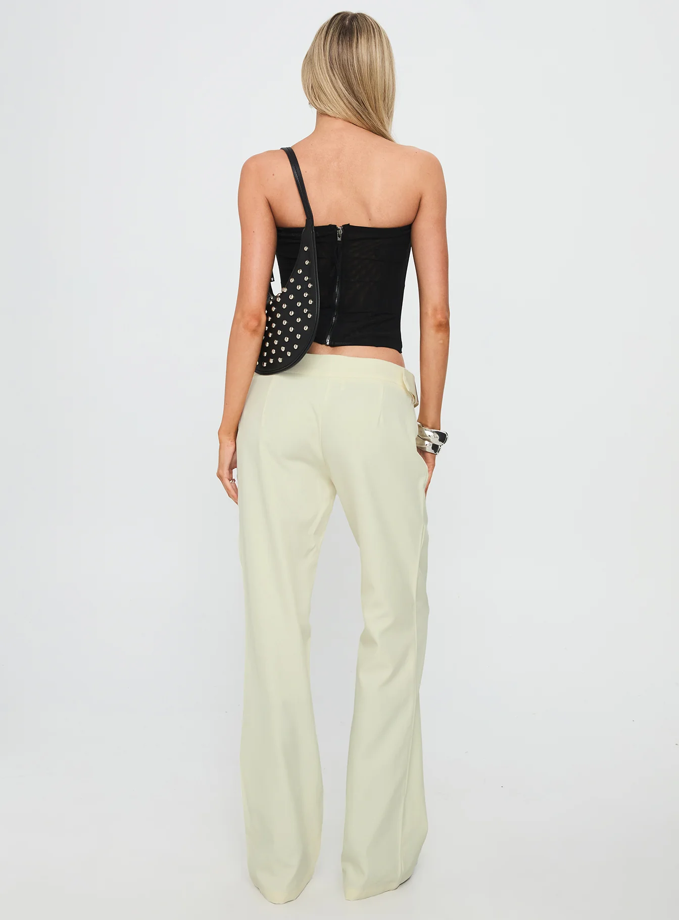 Alyanna Hardware Pants Cream - Image 5