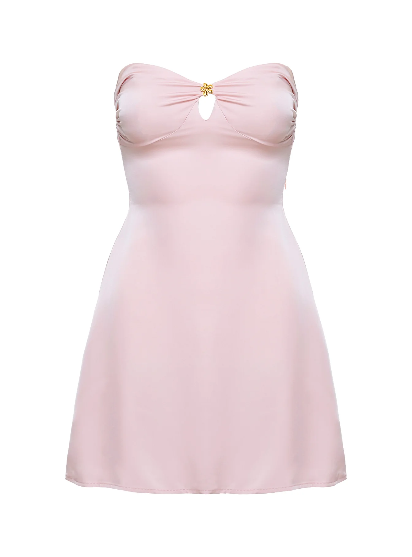 Americano Mini Dress Pink Petite - Image 5