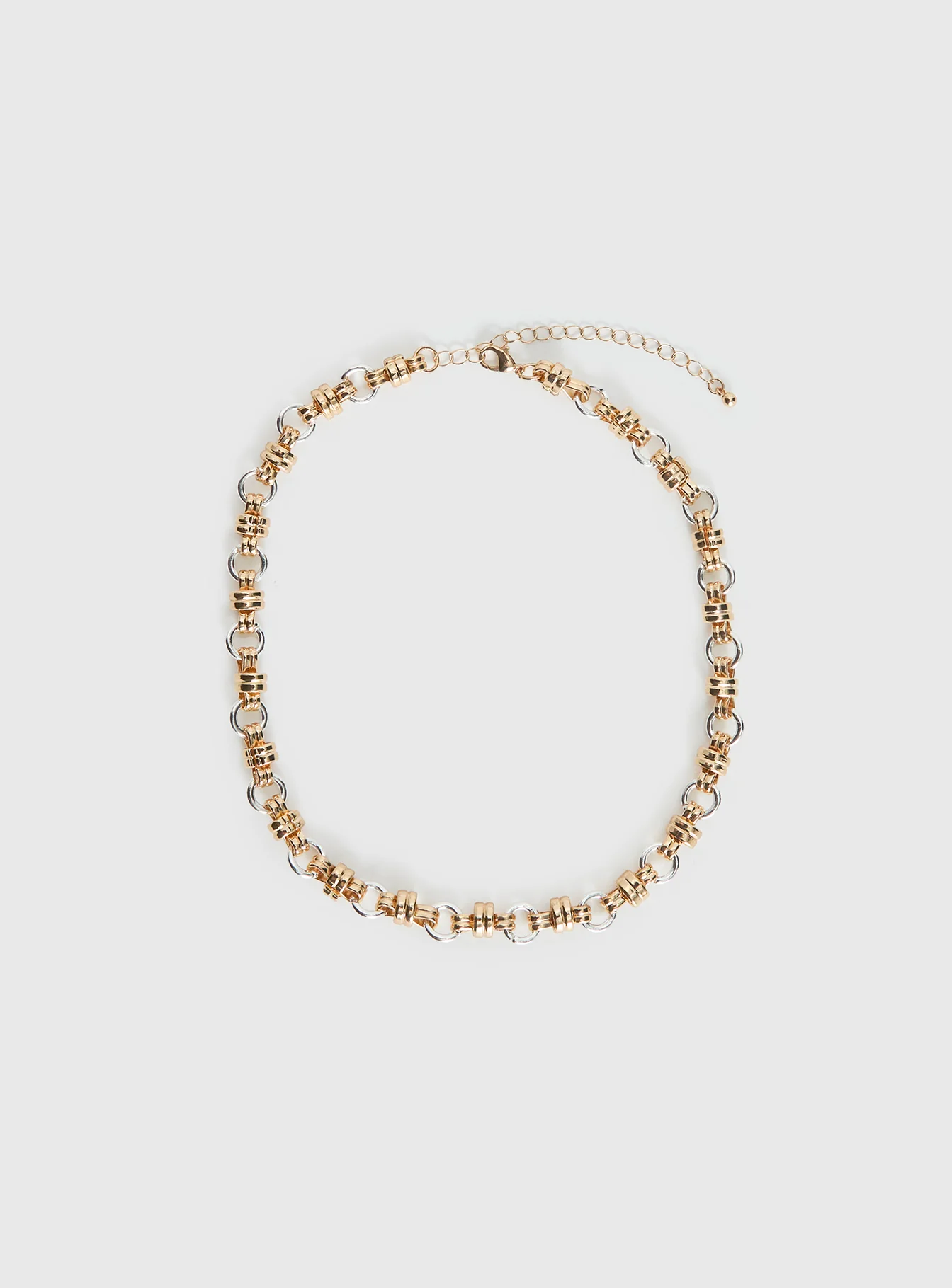 Annalie Linked Necklace Gold / Silver - Image 2