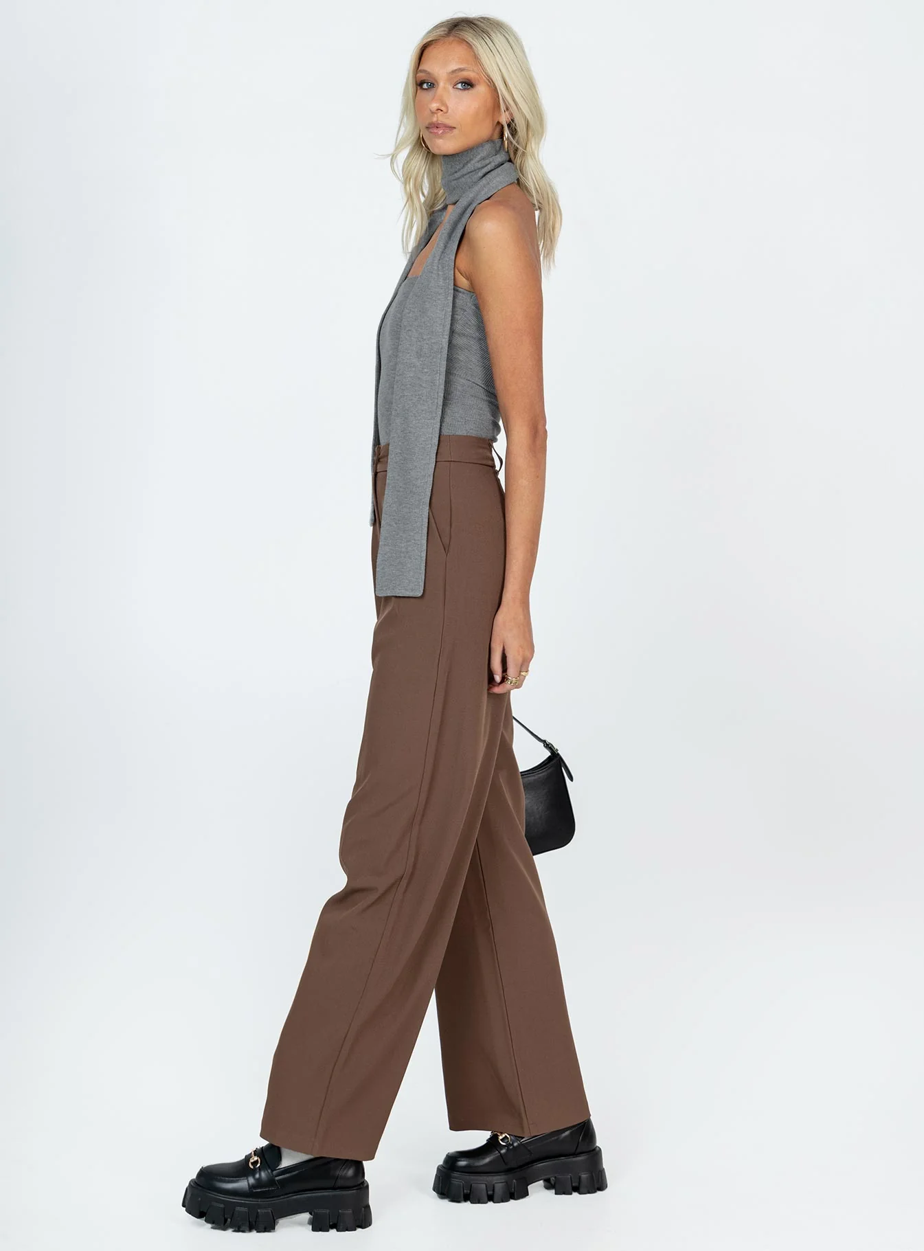 Archer Pants Brown Tall - Image 4