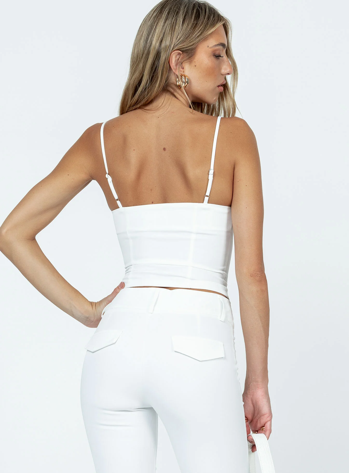 Archette Corset Vest White - Image 5