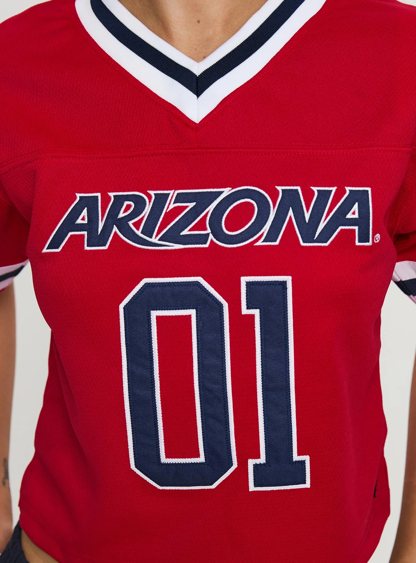 U of A Football Jersey Red - Image 6