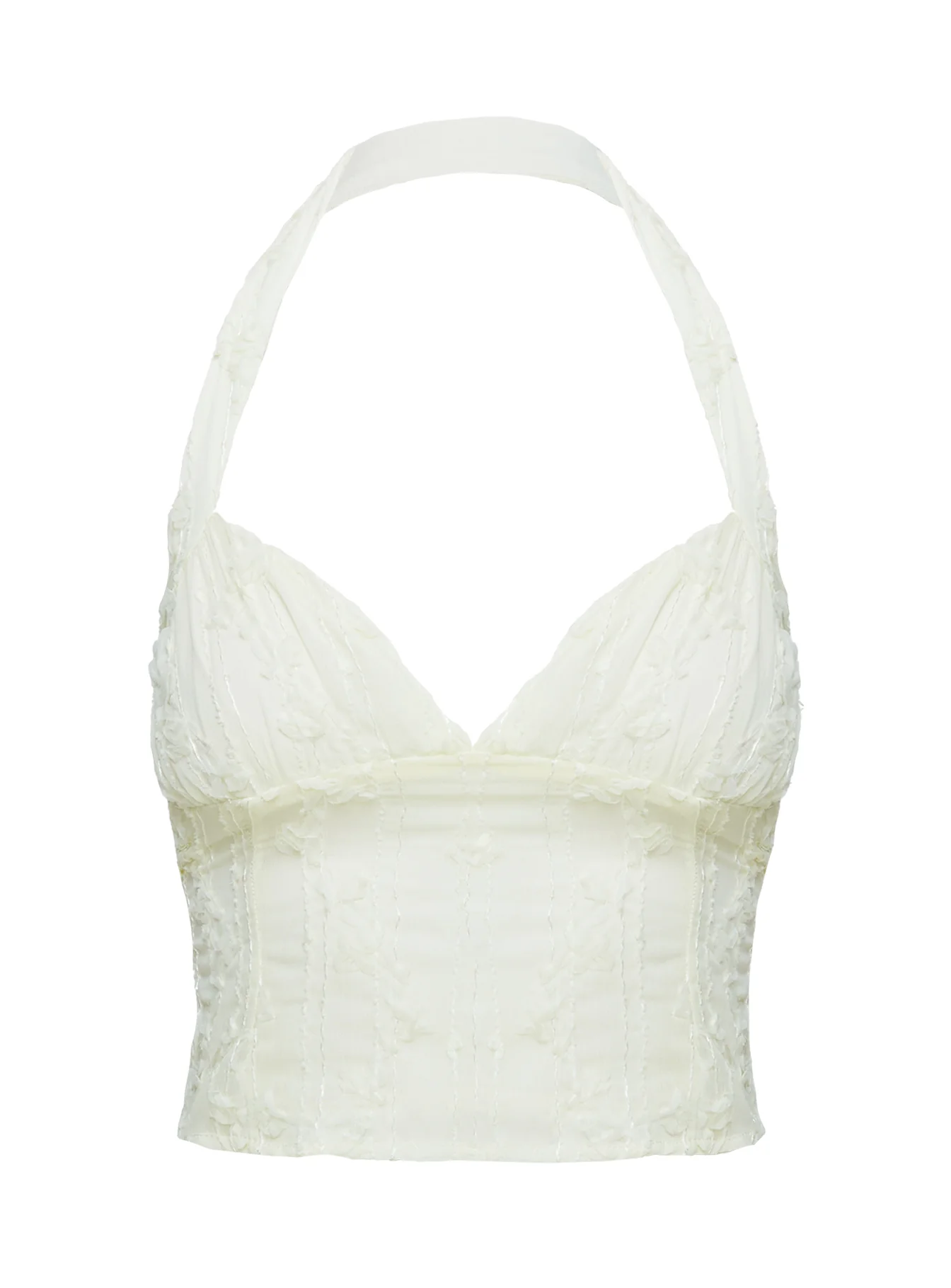 Aspyn Halter Top Yellow - Image 5