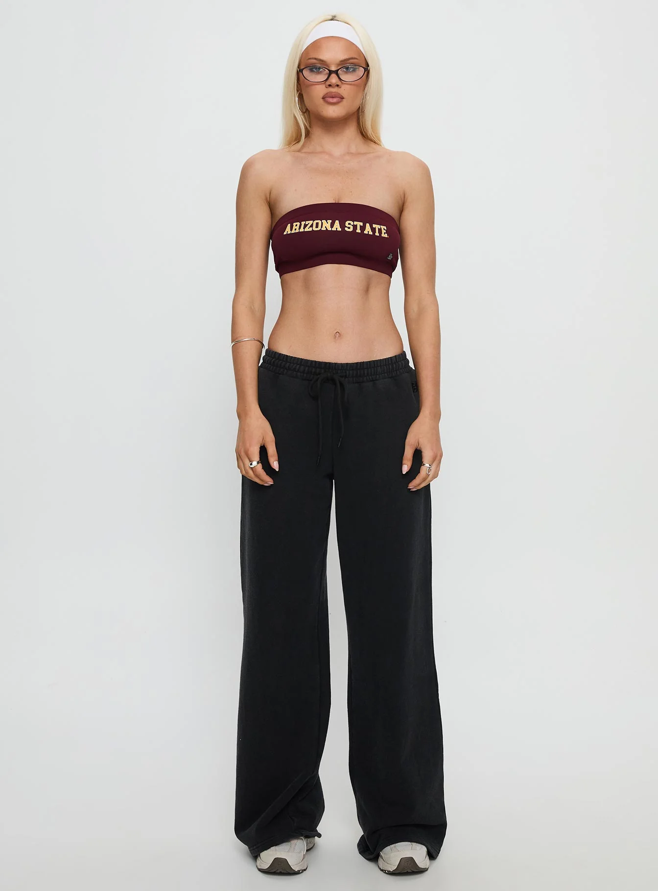 ASU Bandeau Top Maroon - Image 7