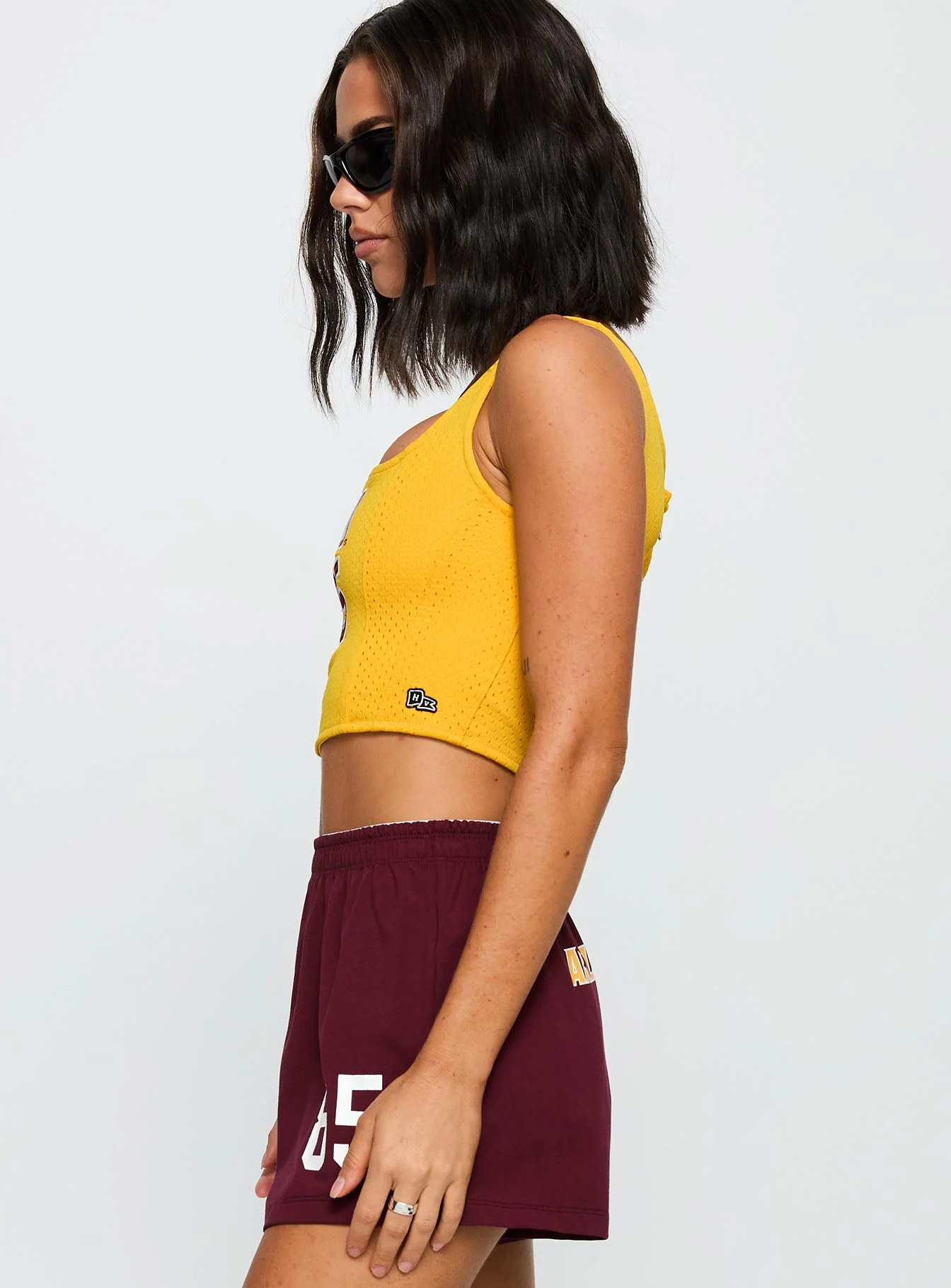 ASU Jersey Corset Top Gold - Image 4