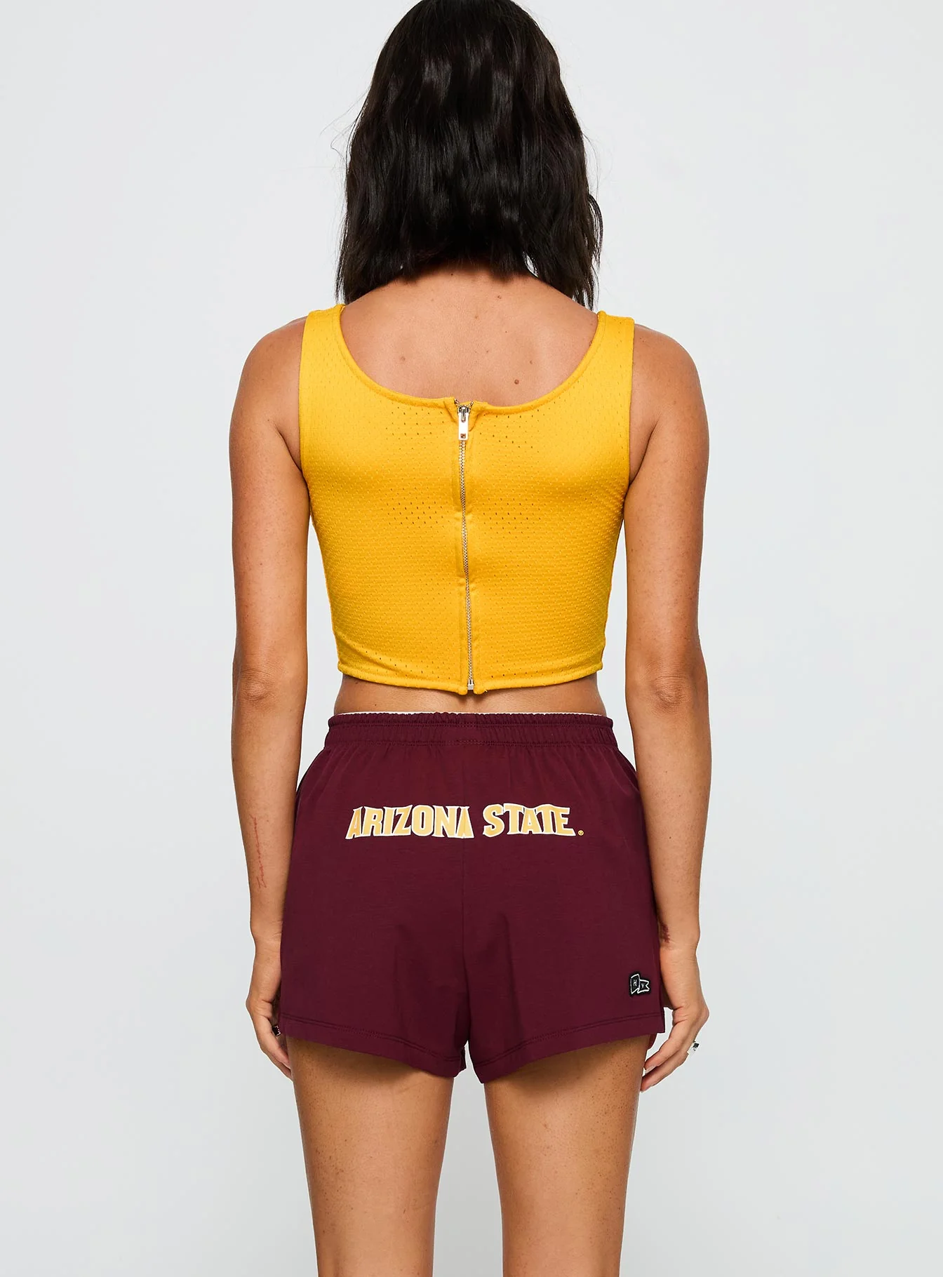 ASU Jersey Corset Top Gold - Image 5