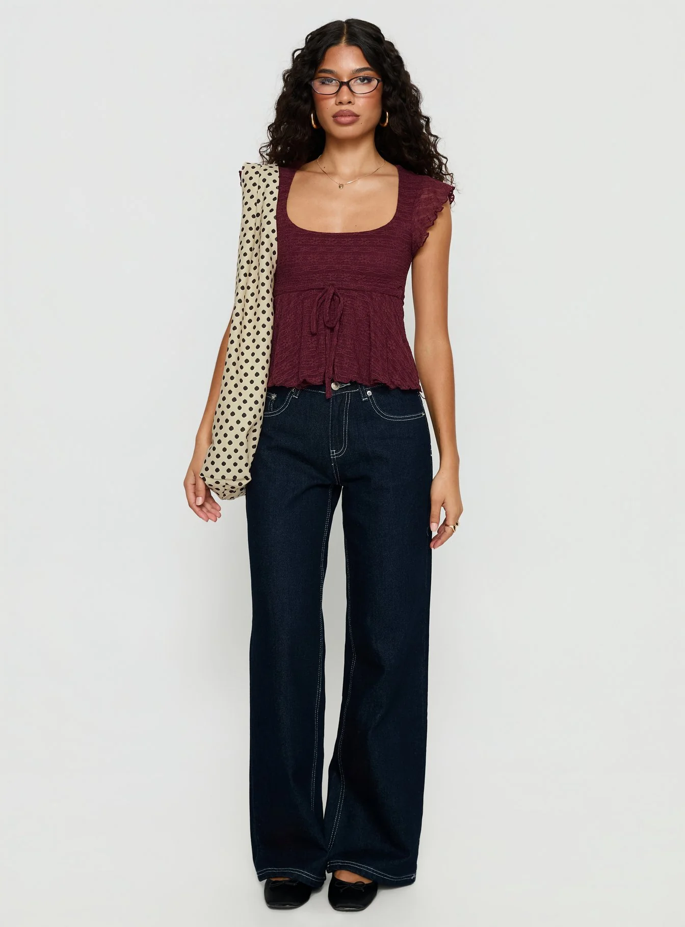 Auroraah Frill Top Cherry - Image 7