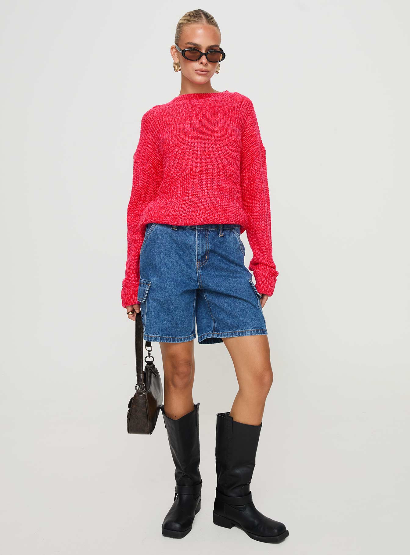 Bae Sweater Pink/ Red - Image 3