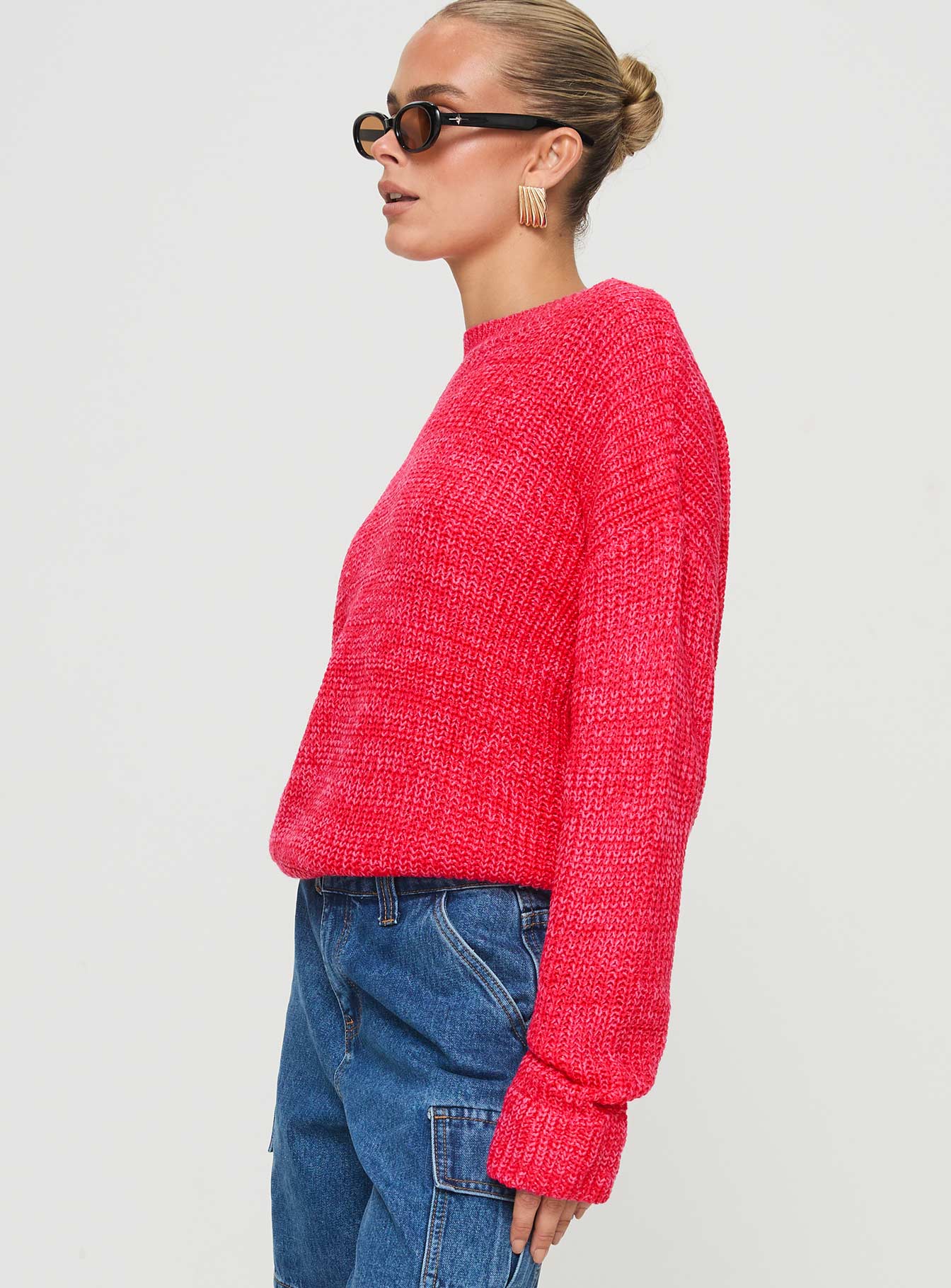 Bae Sweater Pink/ Red - Image 4