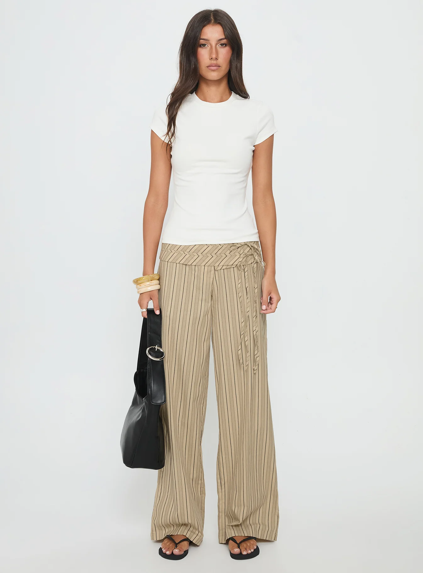 Baseline Longline Rib Top White - Image 7