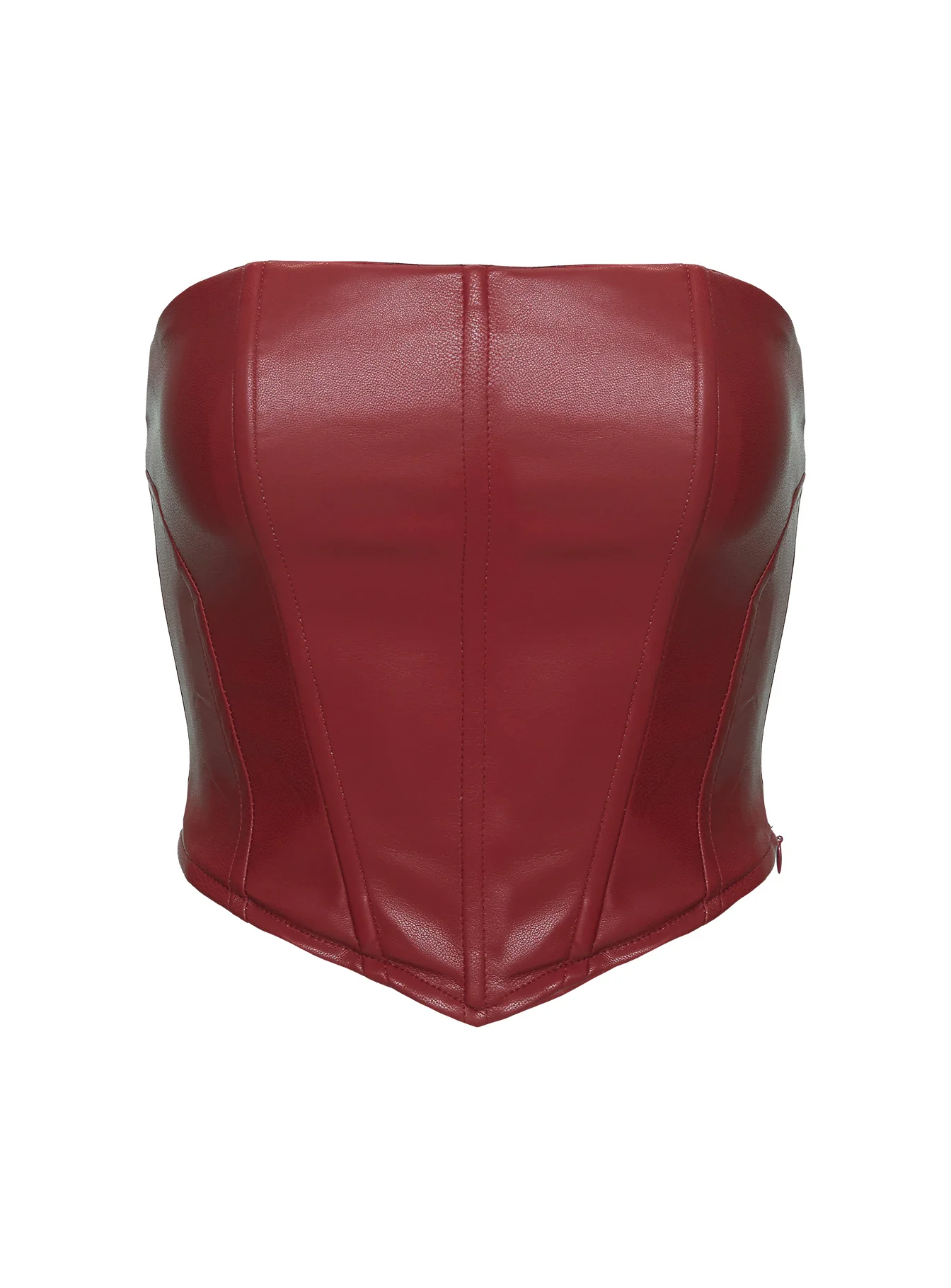 Batesville Strapless Top Red - Image 4