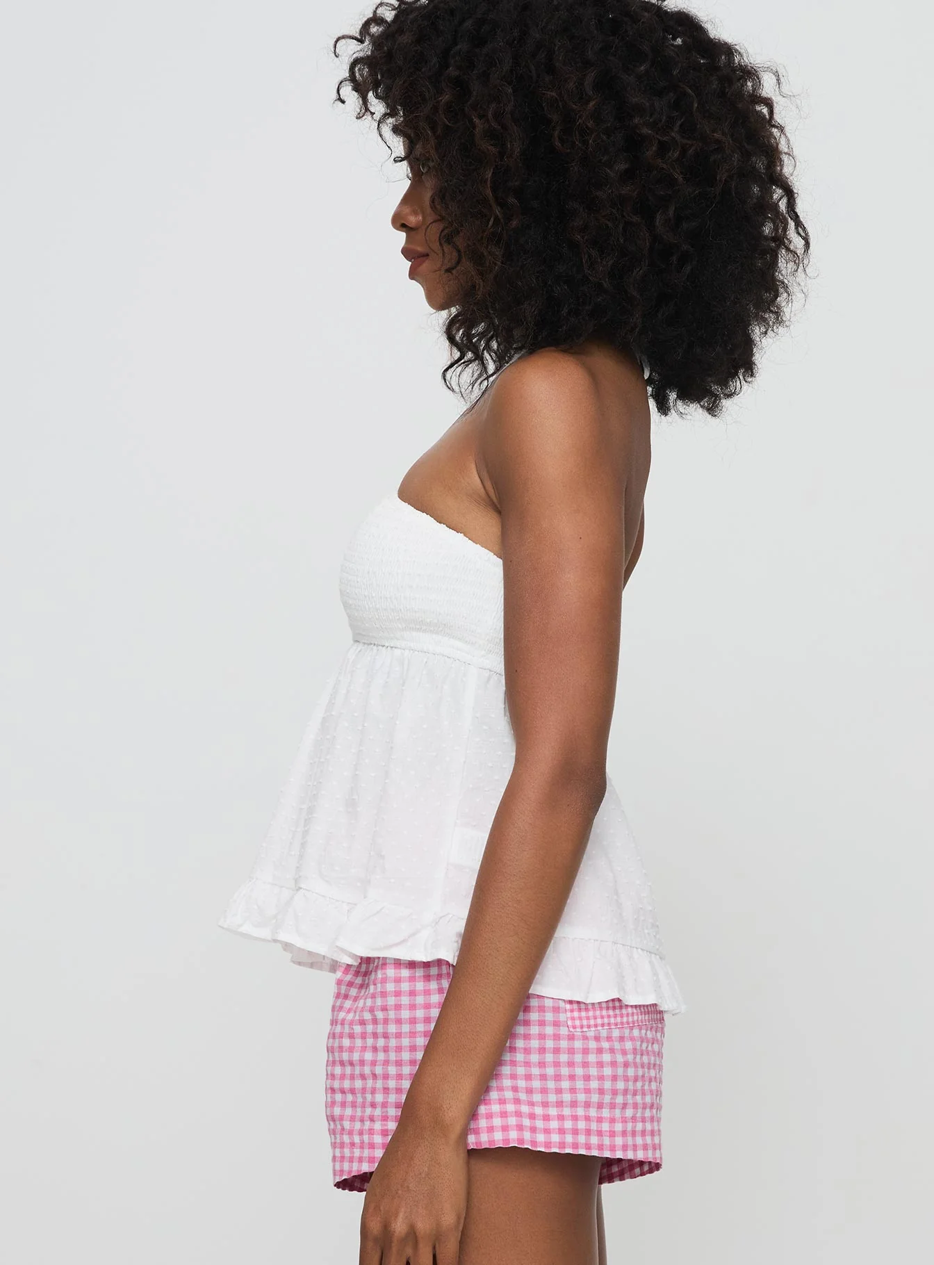 Be Your Girl Strapless Top White - Image 4