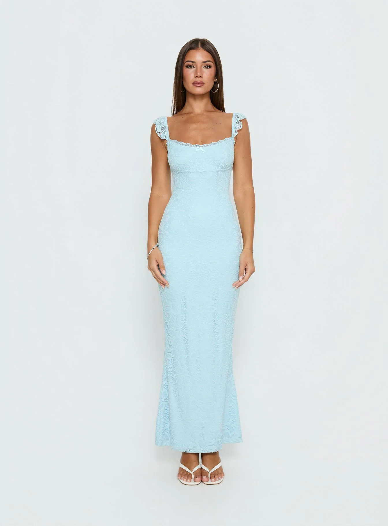 Beacall Maxi Dress Blue - Image 7