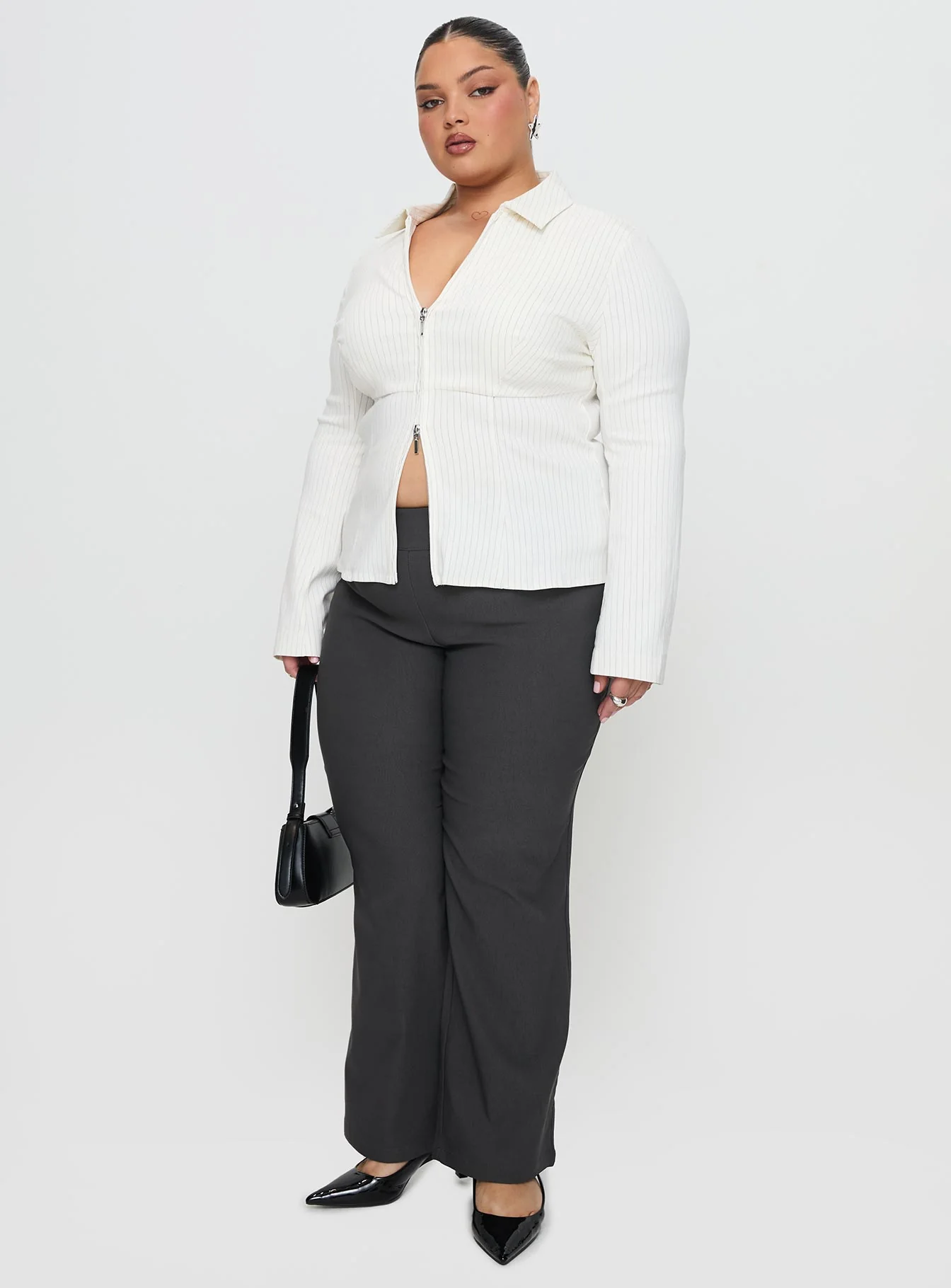 Bellar Long Sleeve Top Ivory - Image 10