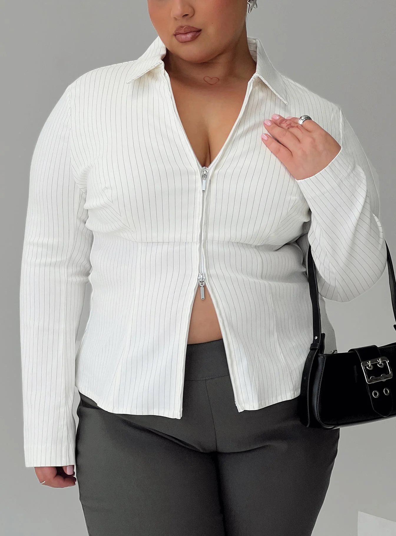 Bellar Long Sleeve Top Ivory - Image 8