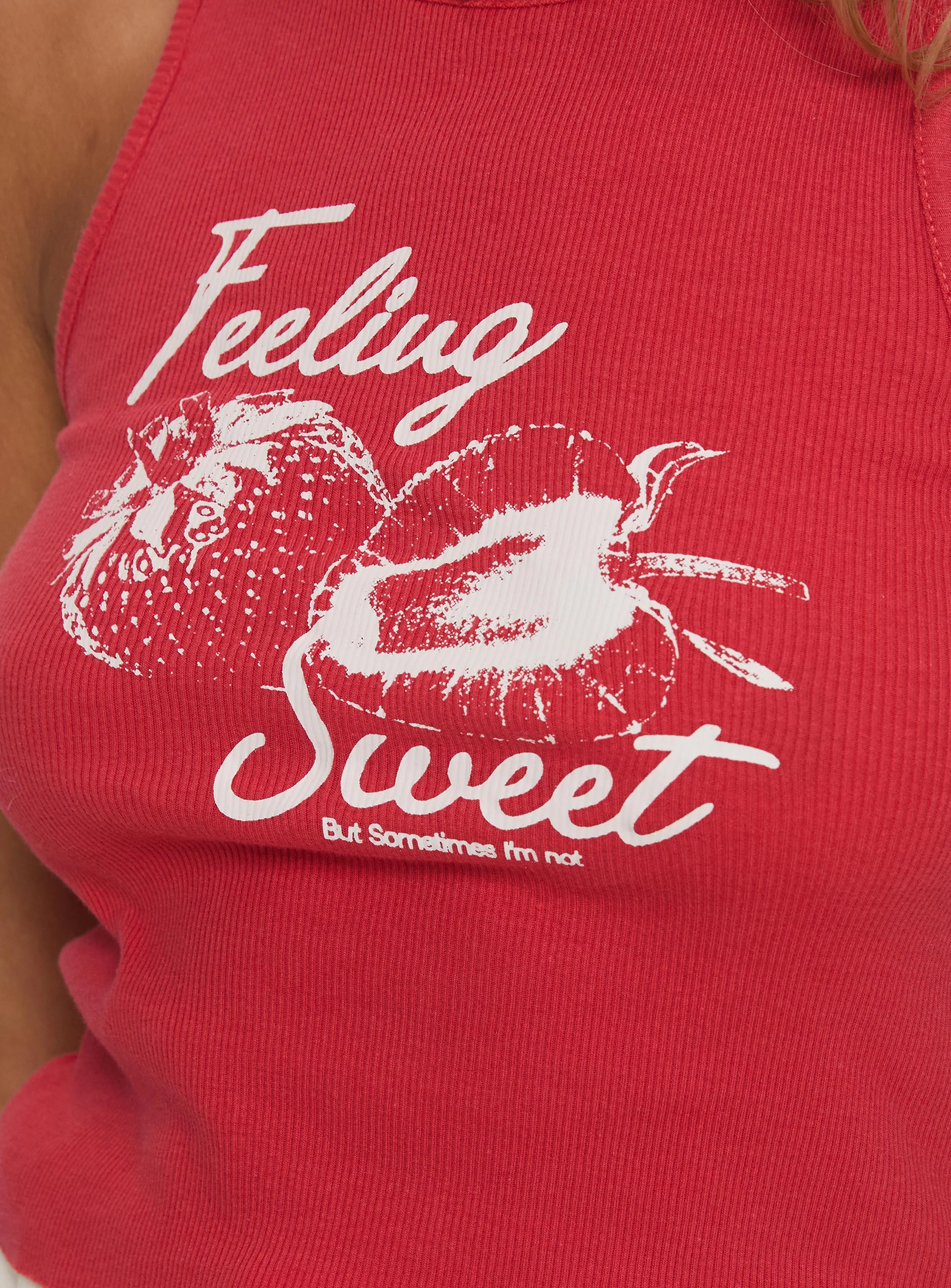 Berries N Sweets Tank Red - Image 6