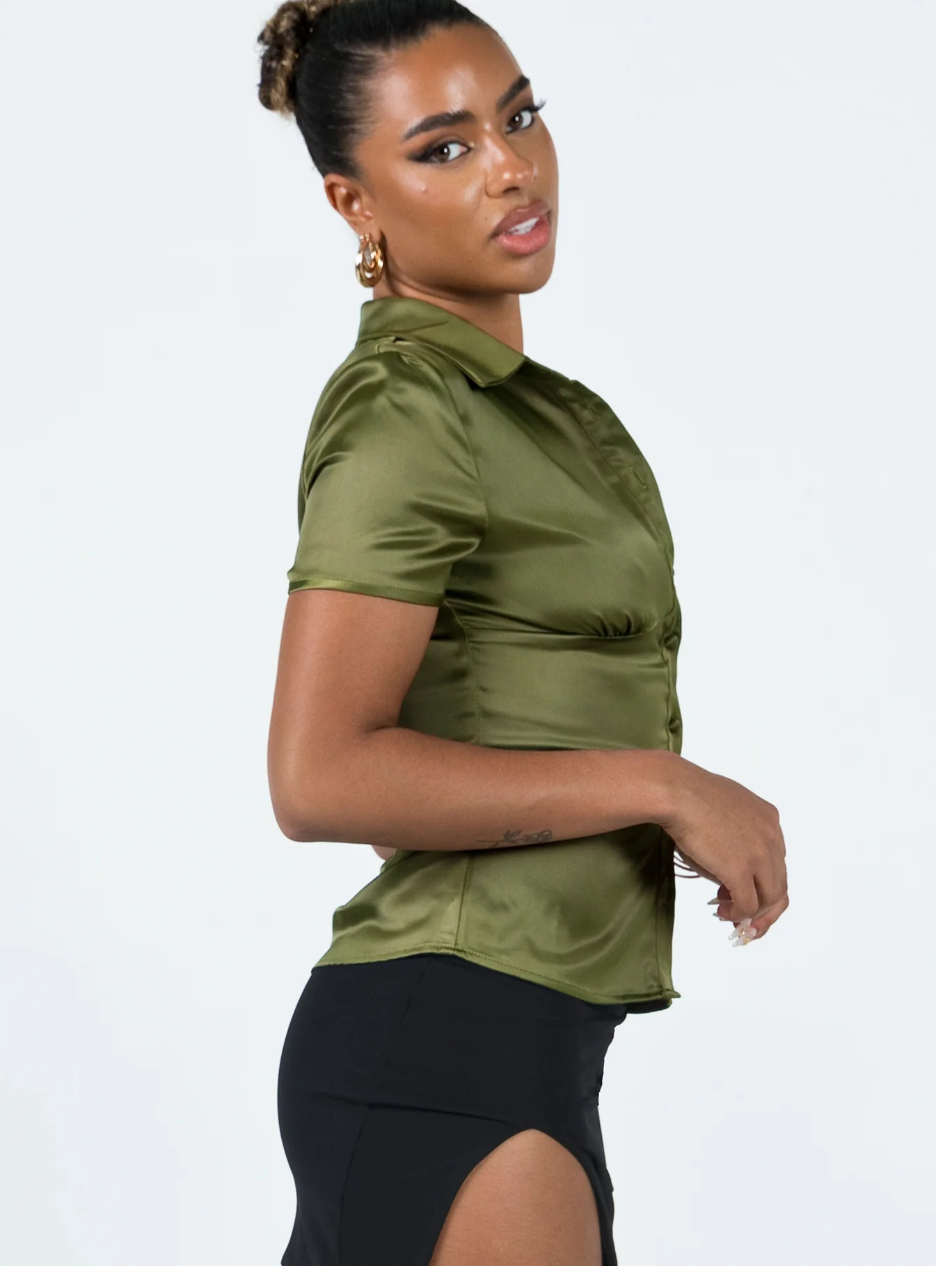 Bessie Top Khaki - Image 4