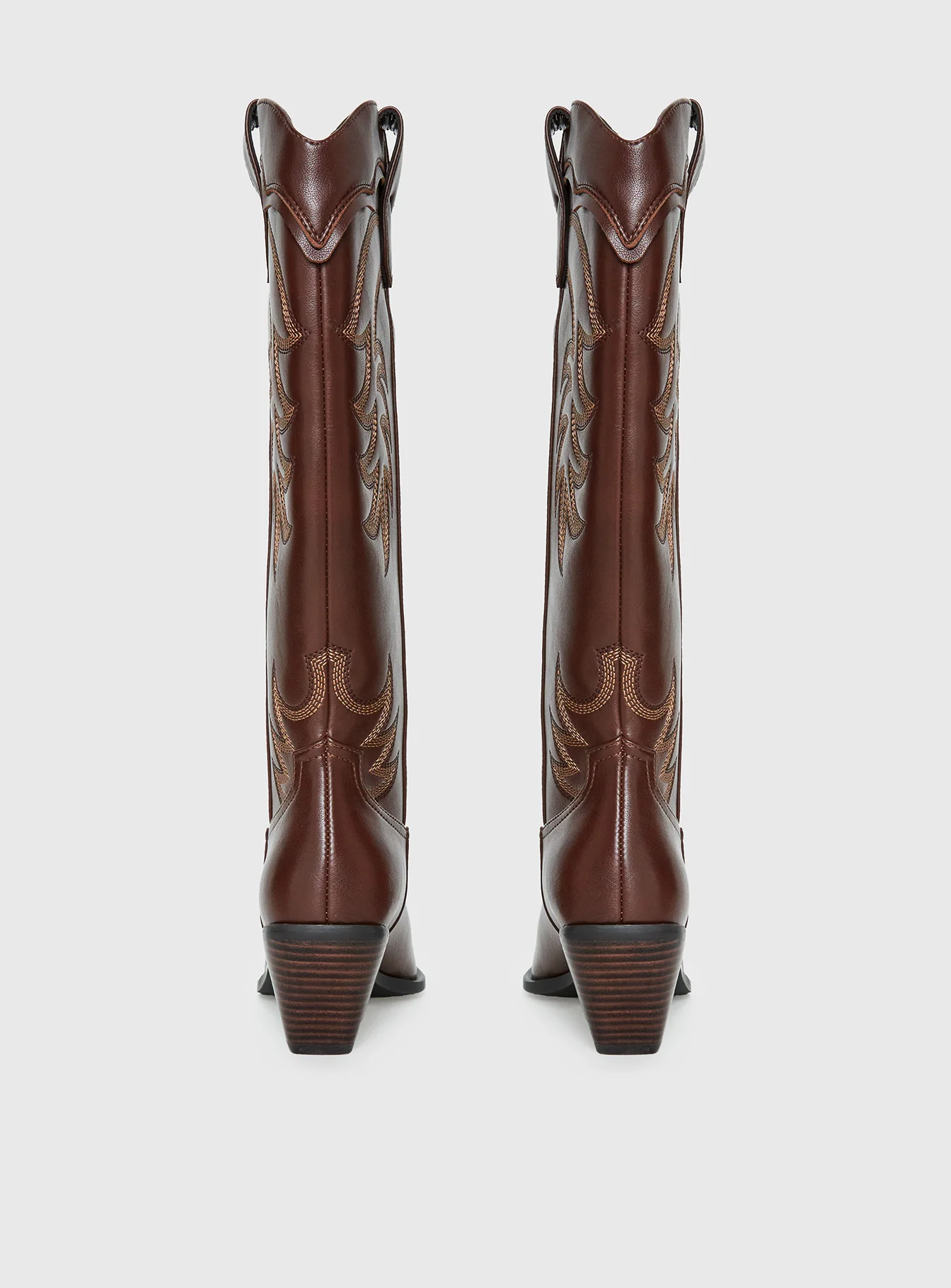 Billini Evalynn Cowboy Boots Fudge - Image 4