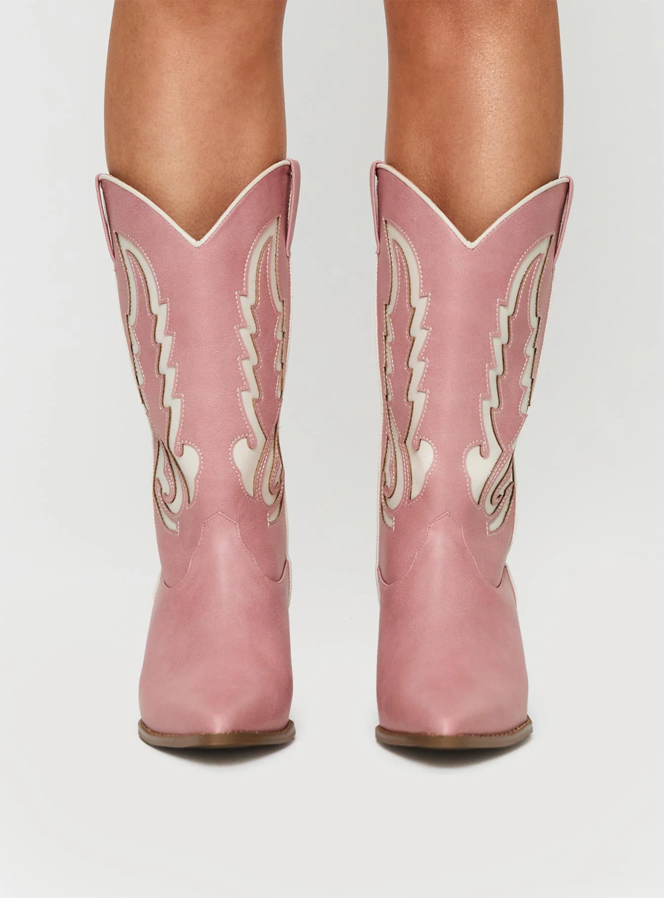 Billini Norva Boots Pink / Ivory - Image 2
