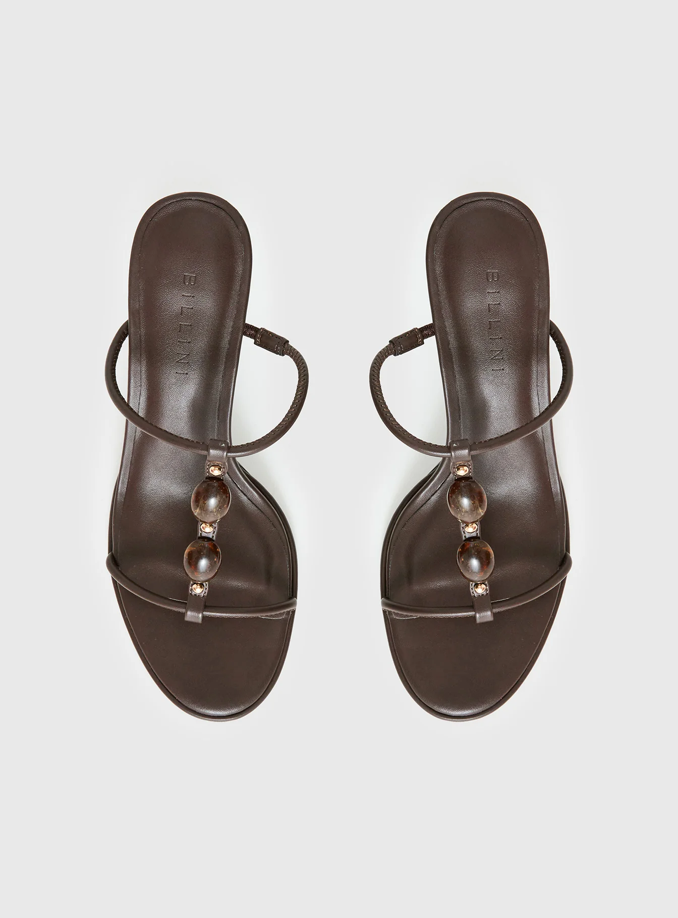 Billini Olympie Gem Detail Heels Brown - Image 6