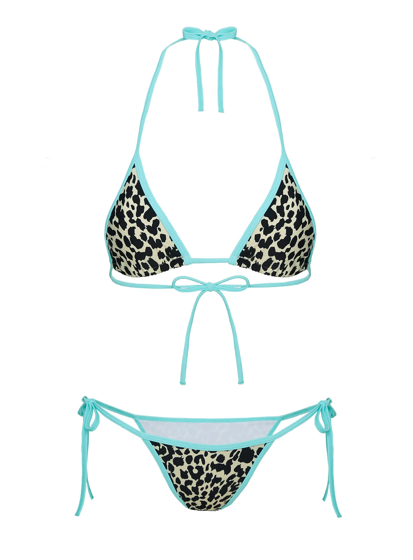 Blaylock Triangle Bikini Top Leopard - Image 5