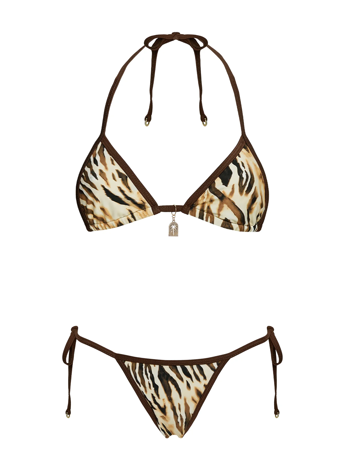 Blaylock Triangle Bikini Top Tiger - Image 5