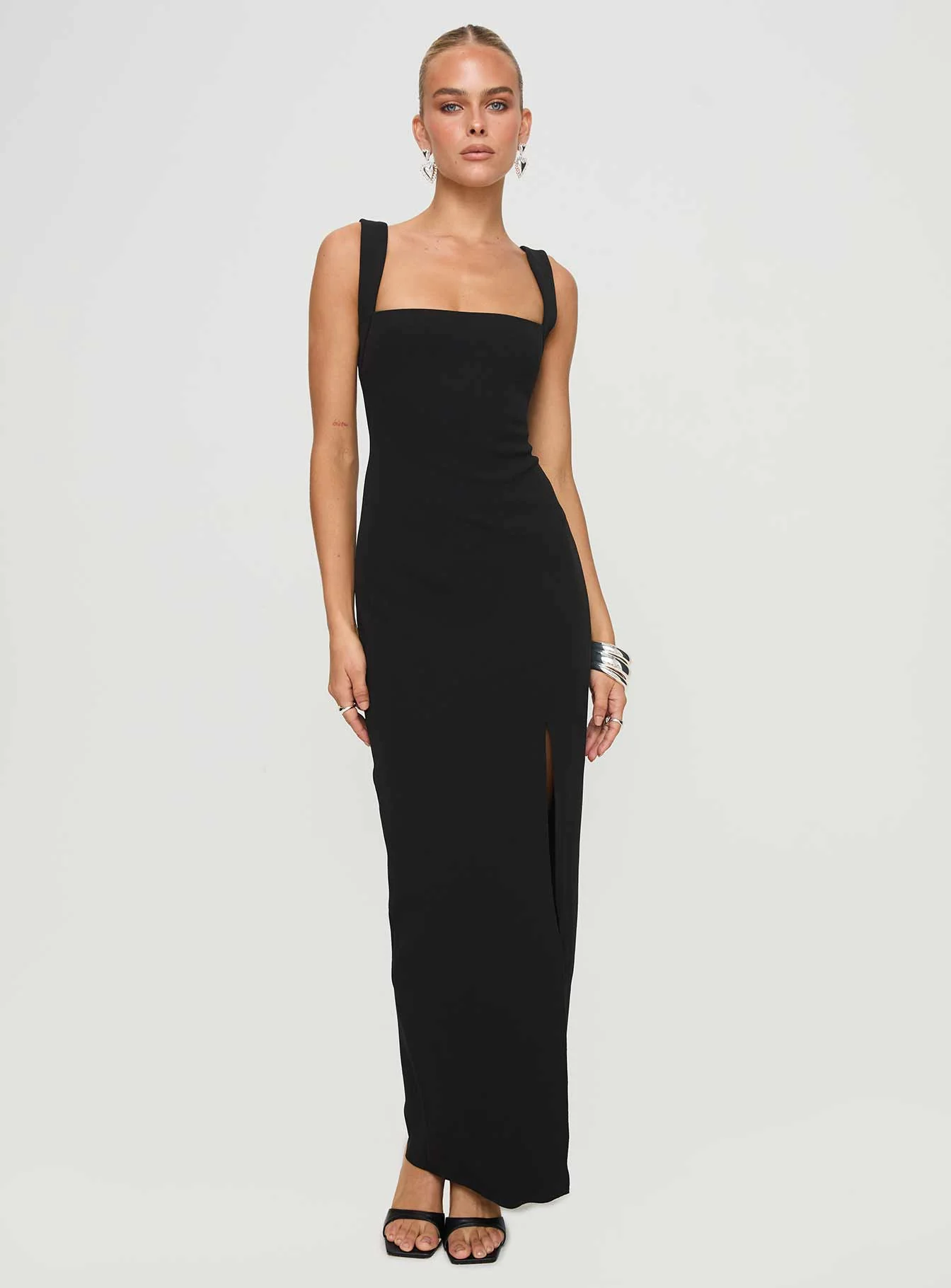 Bombshell Maxi Dress Black - Image 2
