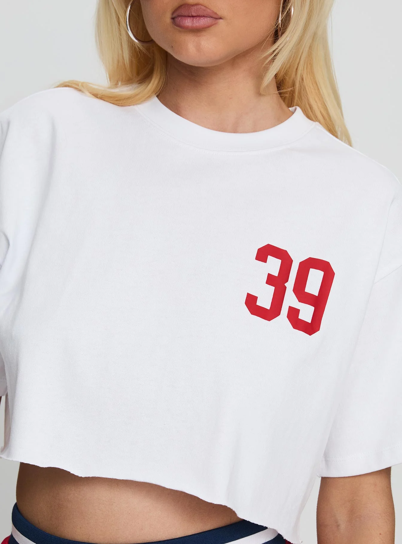 Boston University Track Top White - Image 6