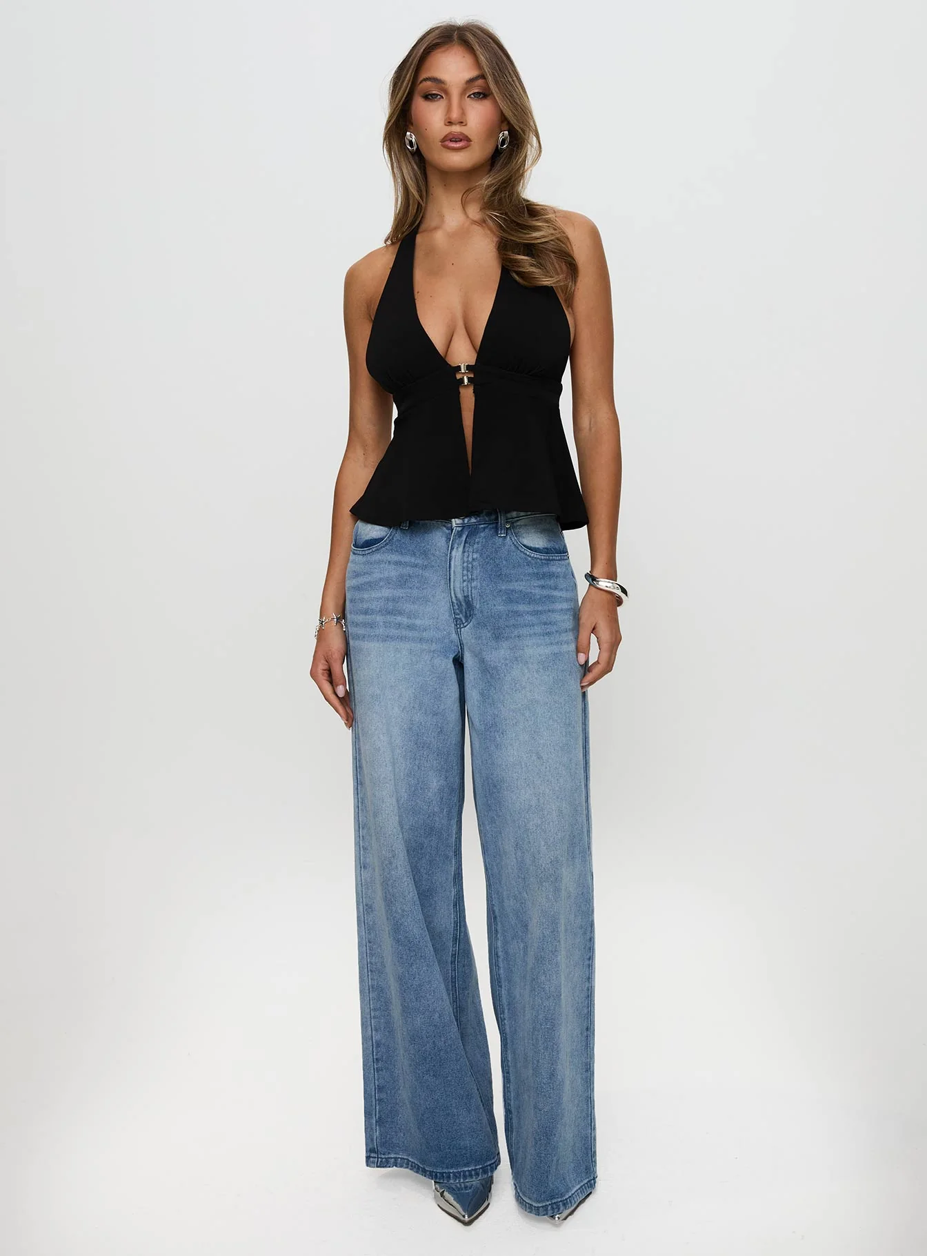Brealle Halter Top Black - Image 3