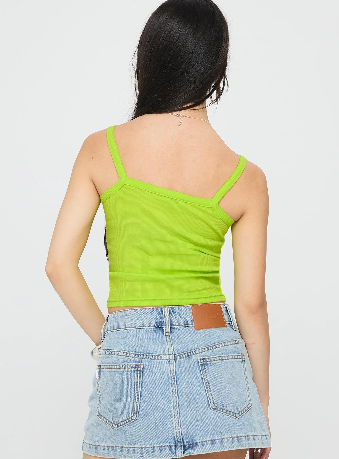 California 97 Sport Graphic Top Green - Image 4