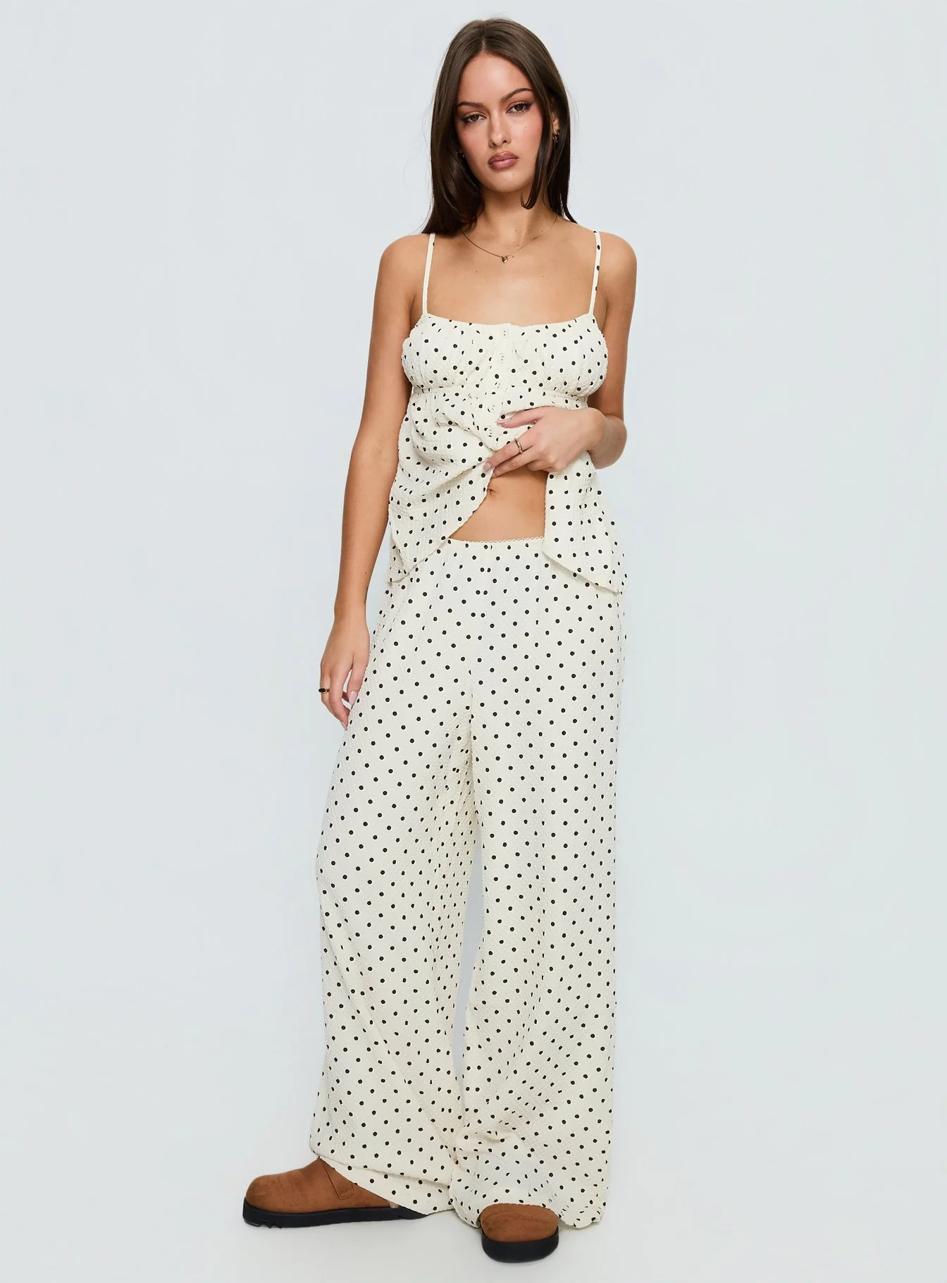 Cassini Set White Polka - Image 2