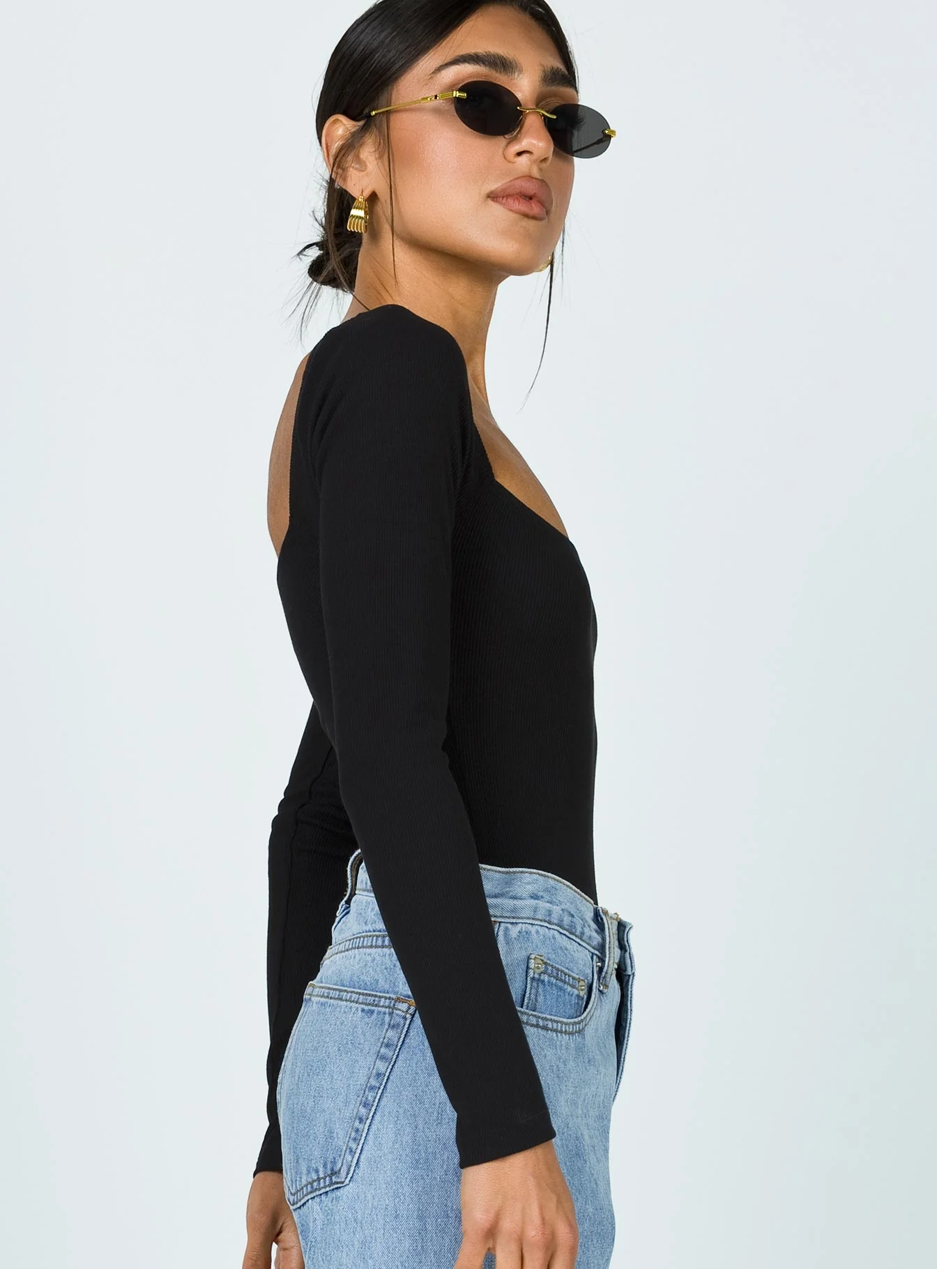 Charlotte Bodysuit Black - Image 4