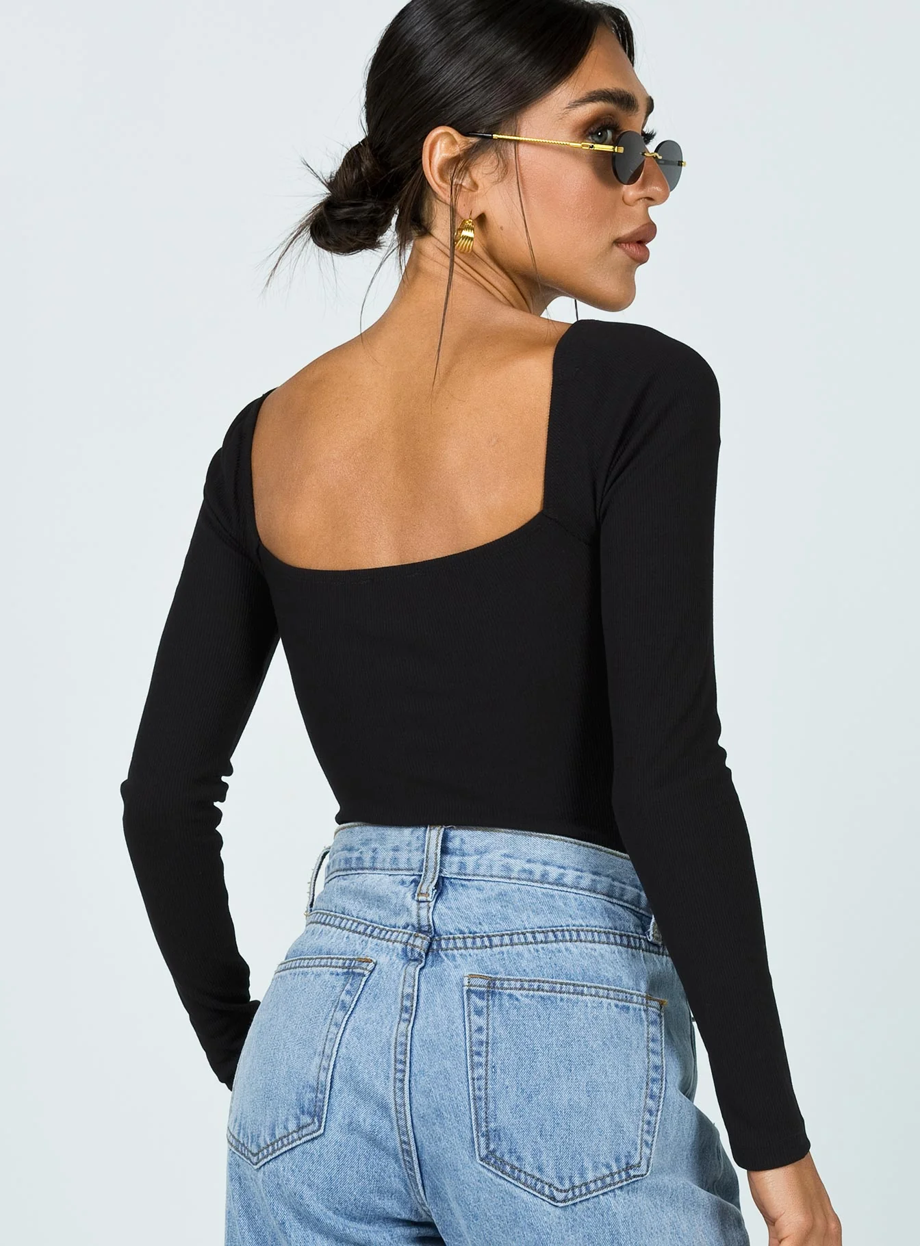 Charlotte Bodysuit Black - Image 5