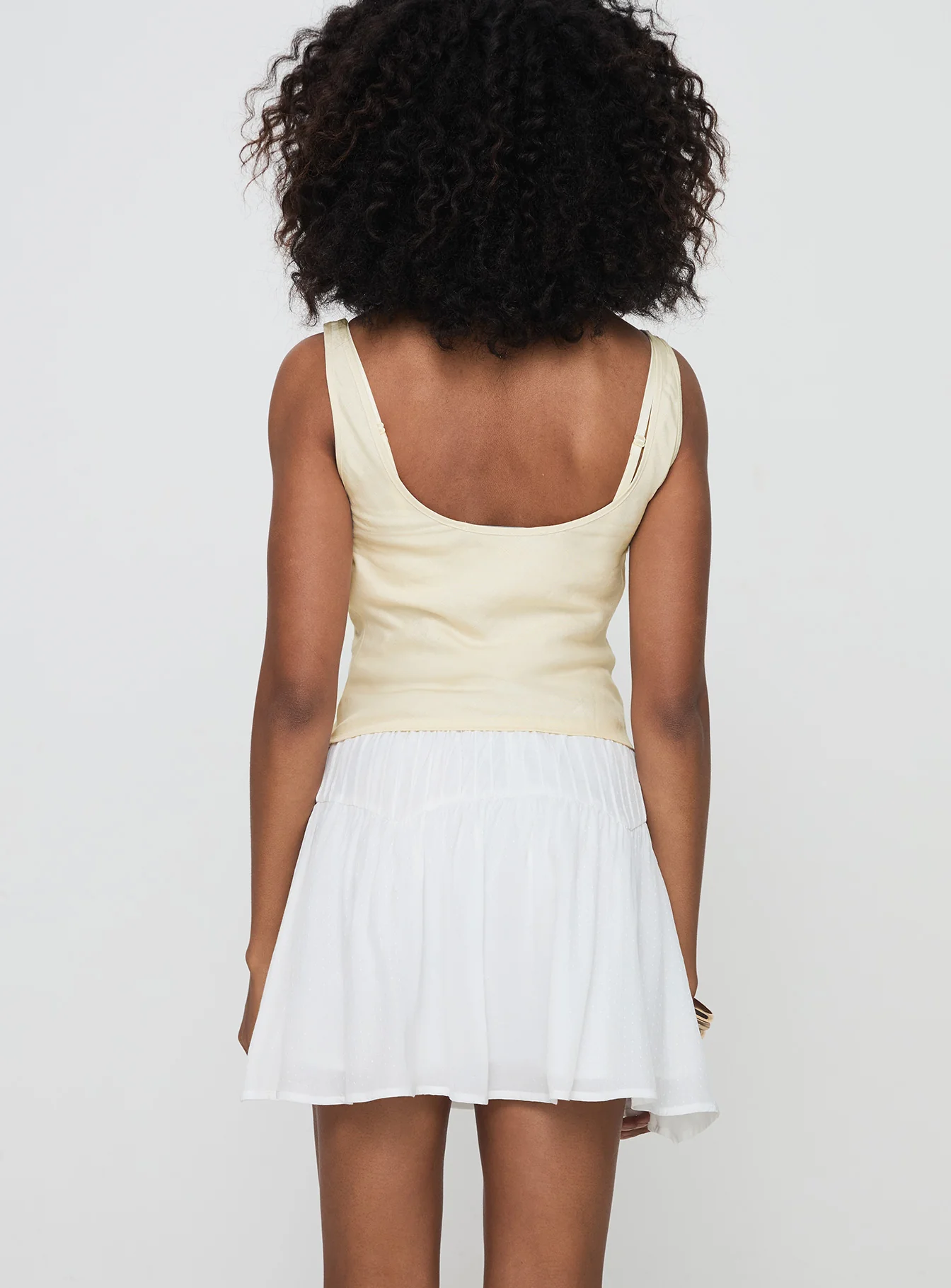 Cherry On Top Mini Skirt White - Image 5
