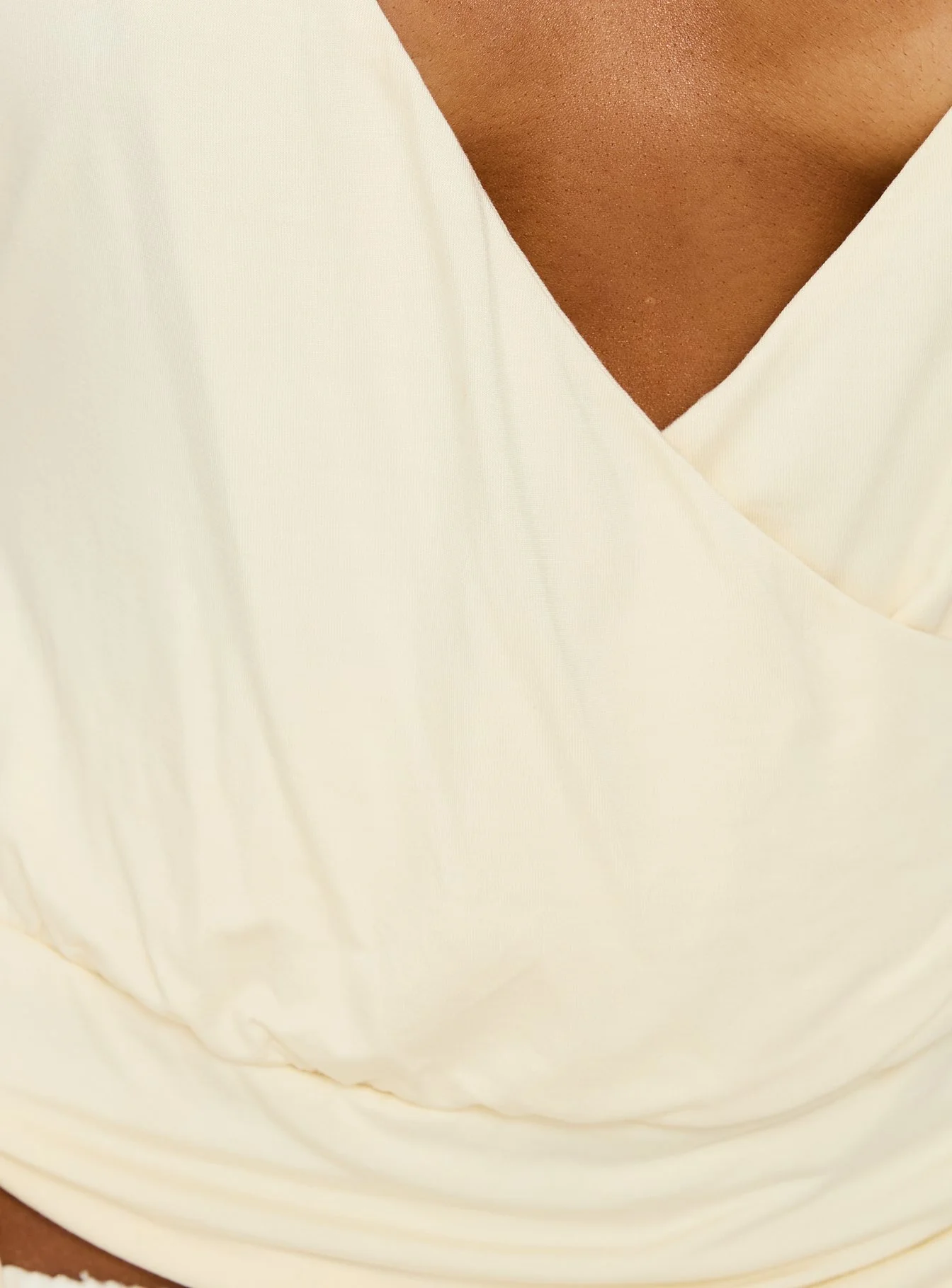 Clock Ticking Cinched Top Cream - Image 6