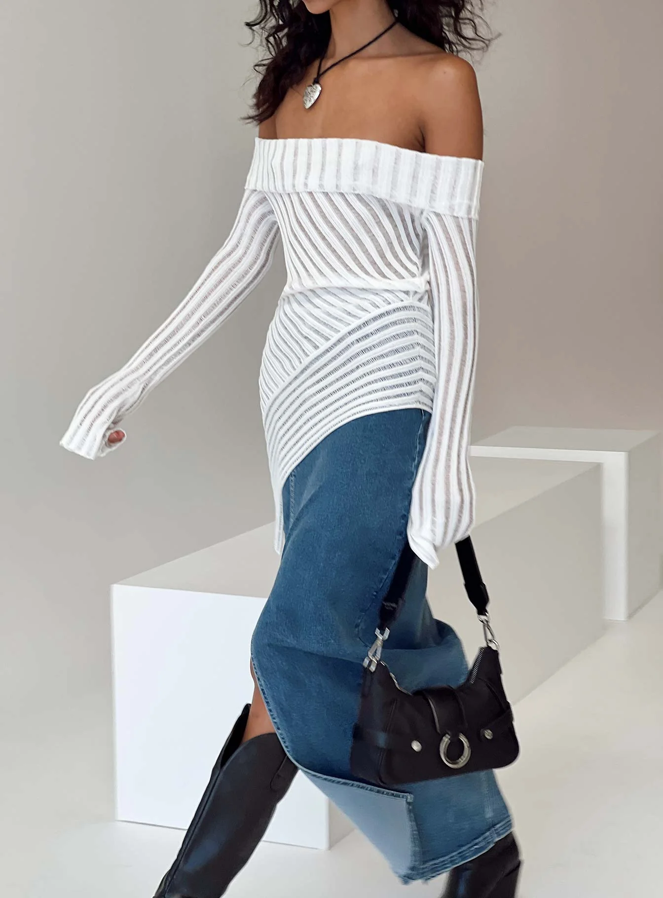 Cloud Sweater White - Image 3
