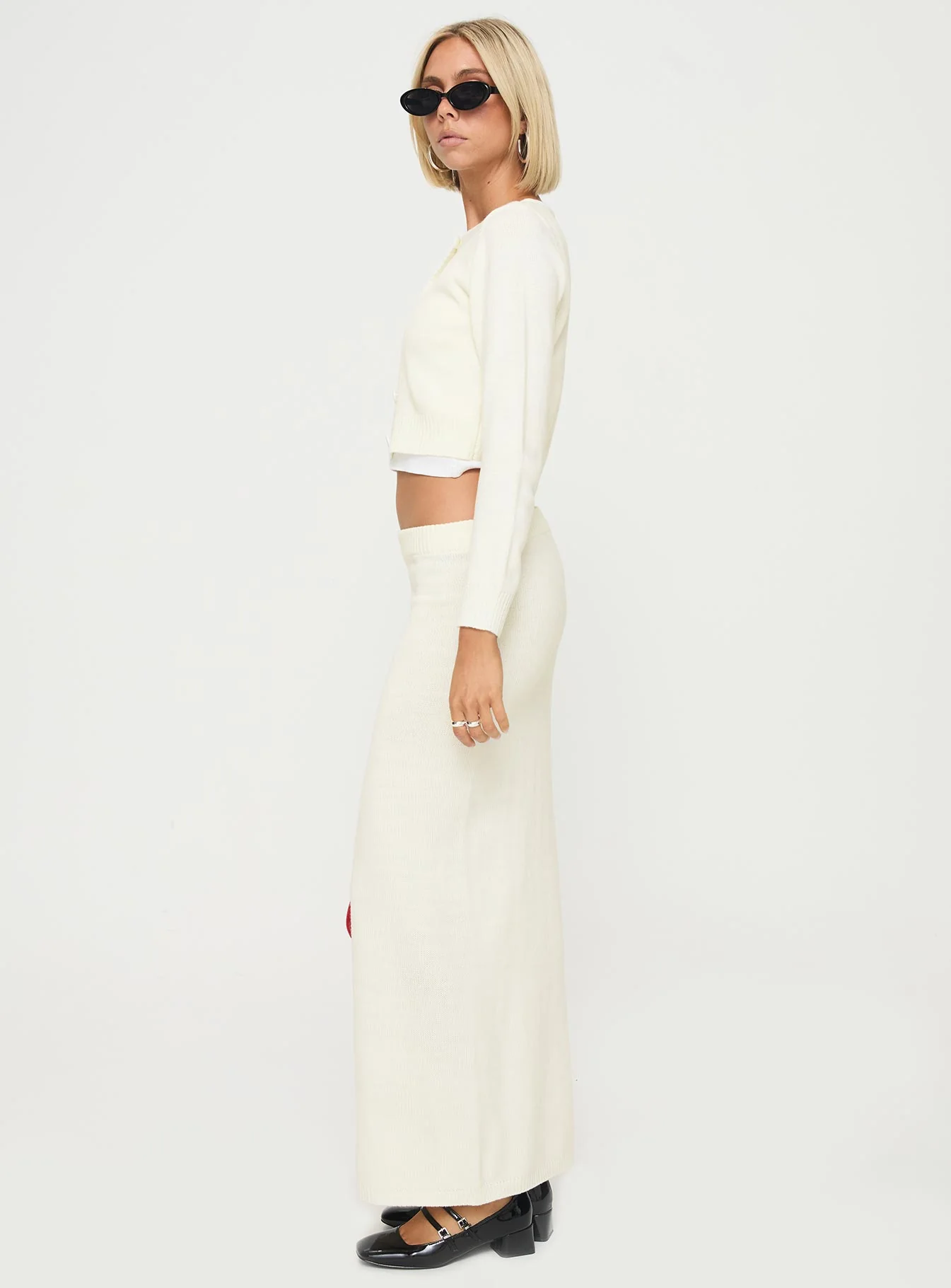 Collase Knit Sweater Cream - Image 4