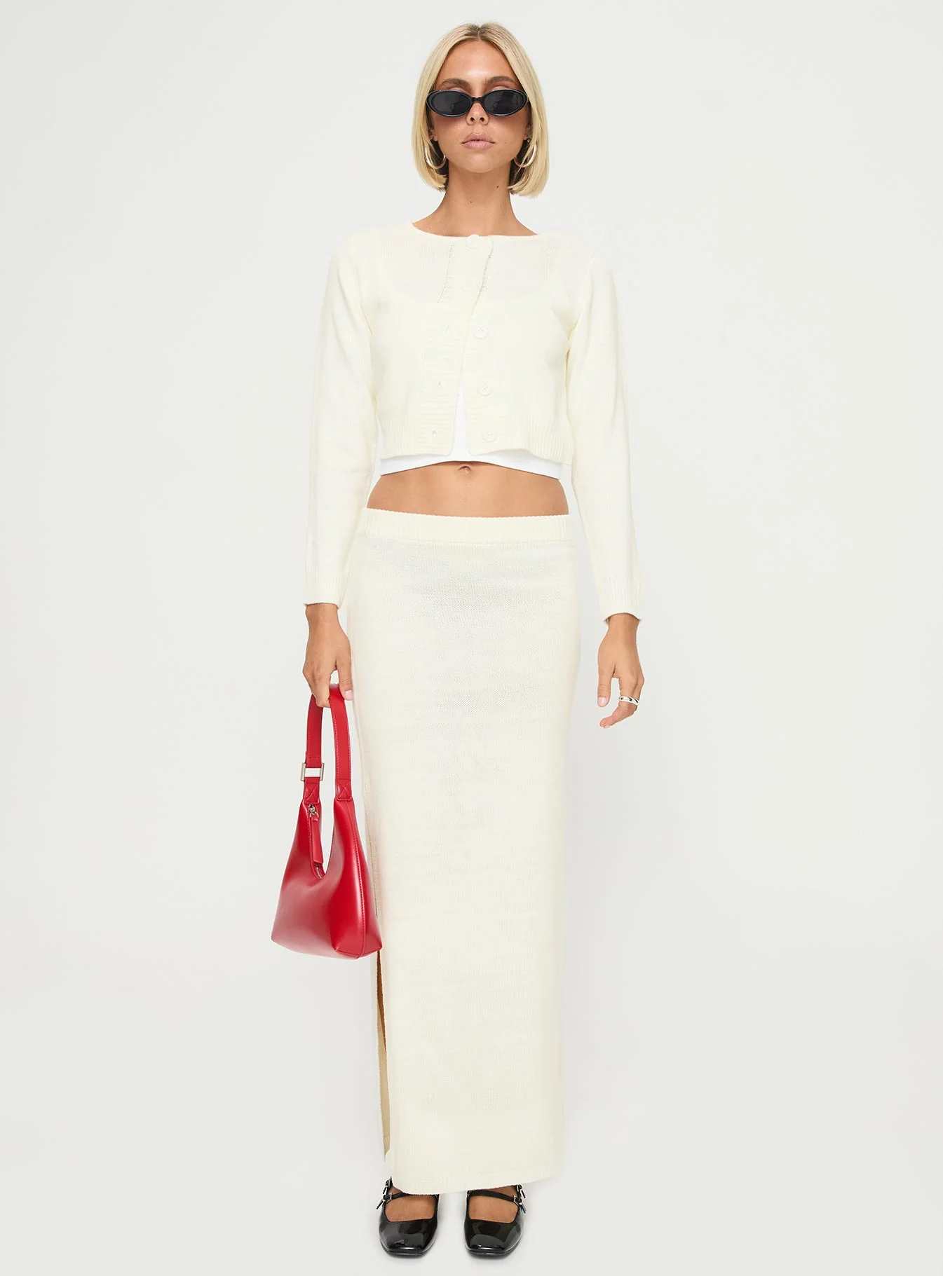 Collase Knit Sweater Cream - Image 7