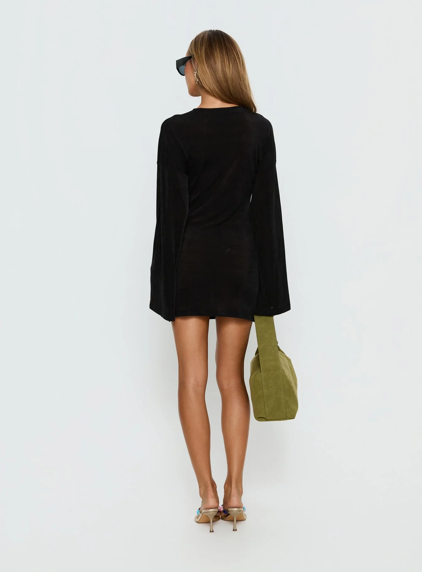 Cosmic Mini Dress Obsidian - Image 5