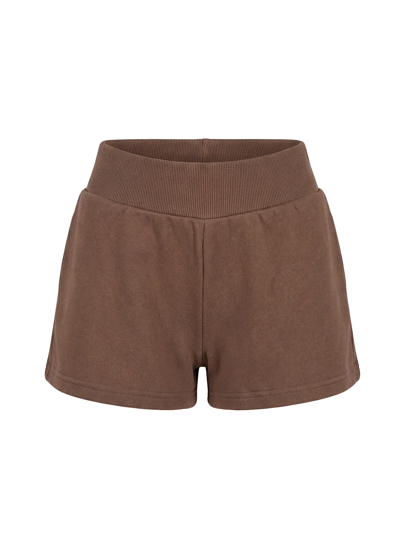 Daybreak Rib Waist Shorts Cocoa - Image 8