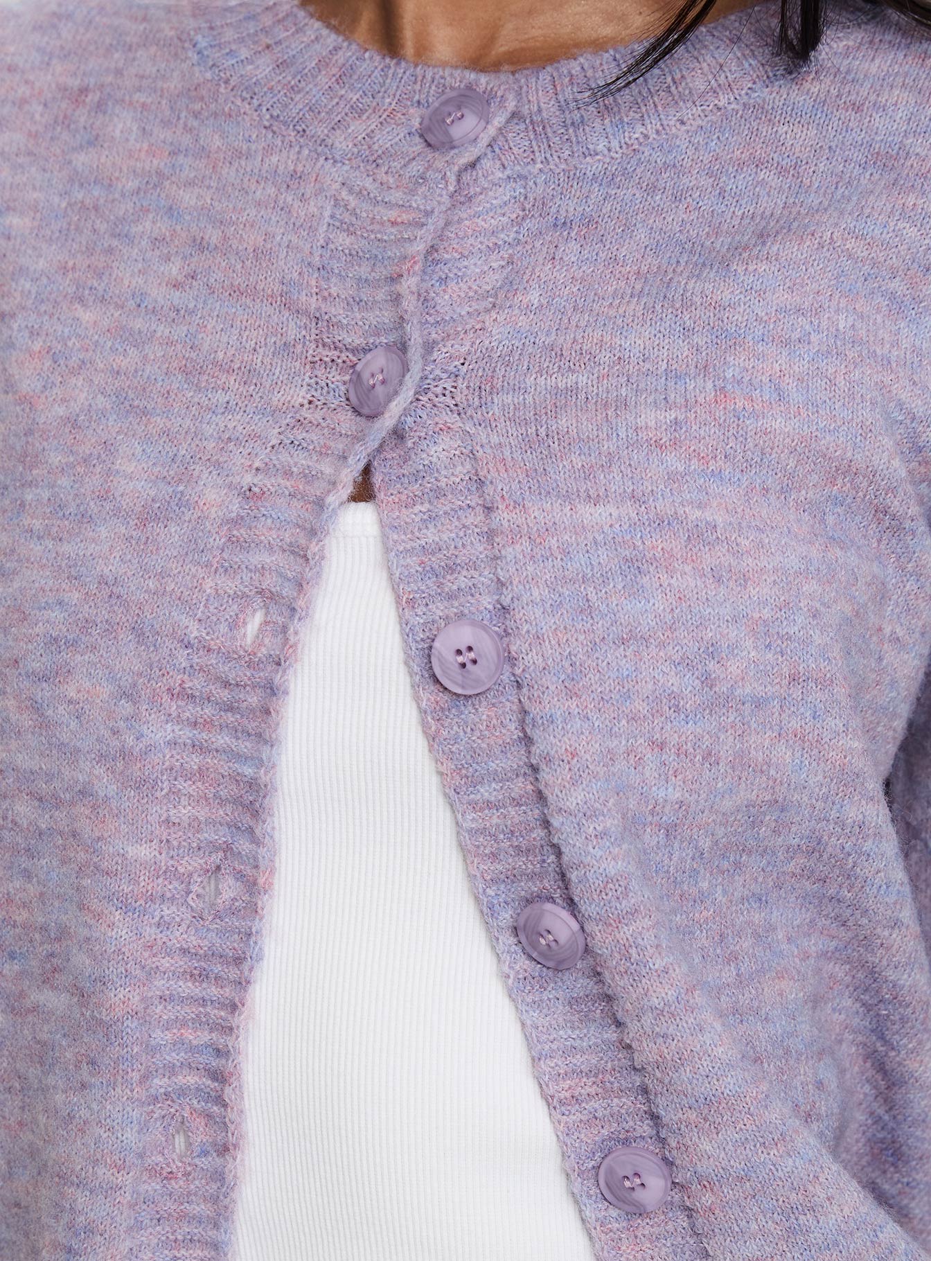 Denmark Cardigan Lilac - Image 5