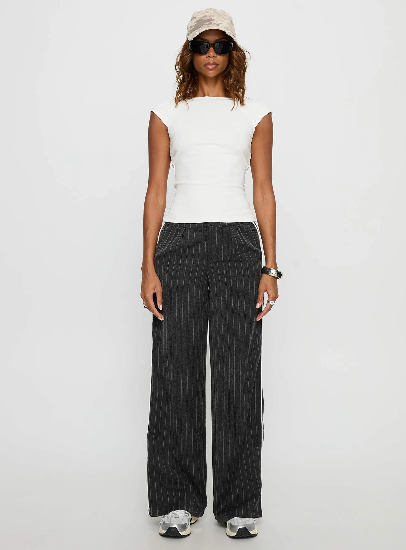 Drives Me Crazy Backless Top White - Image 7
