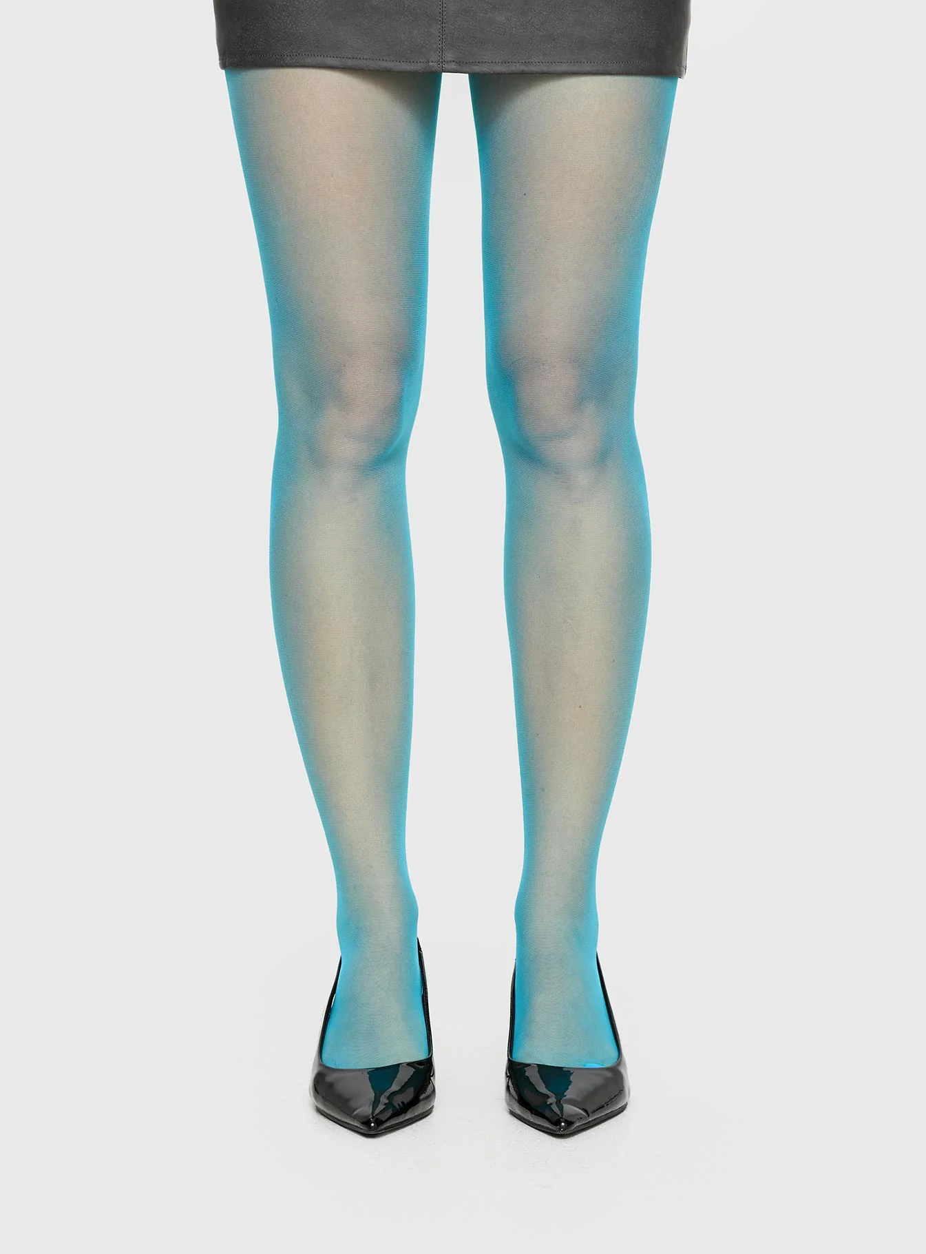Elowenn Sheer Tights Blue - Image 2