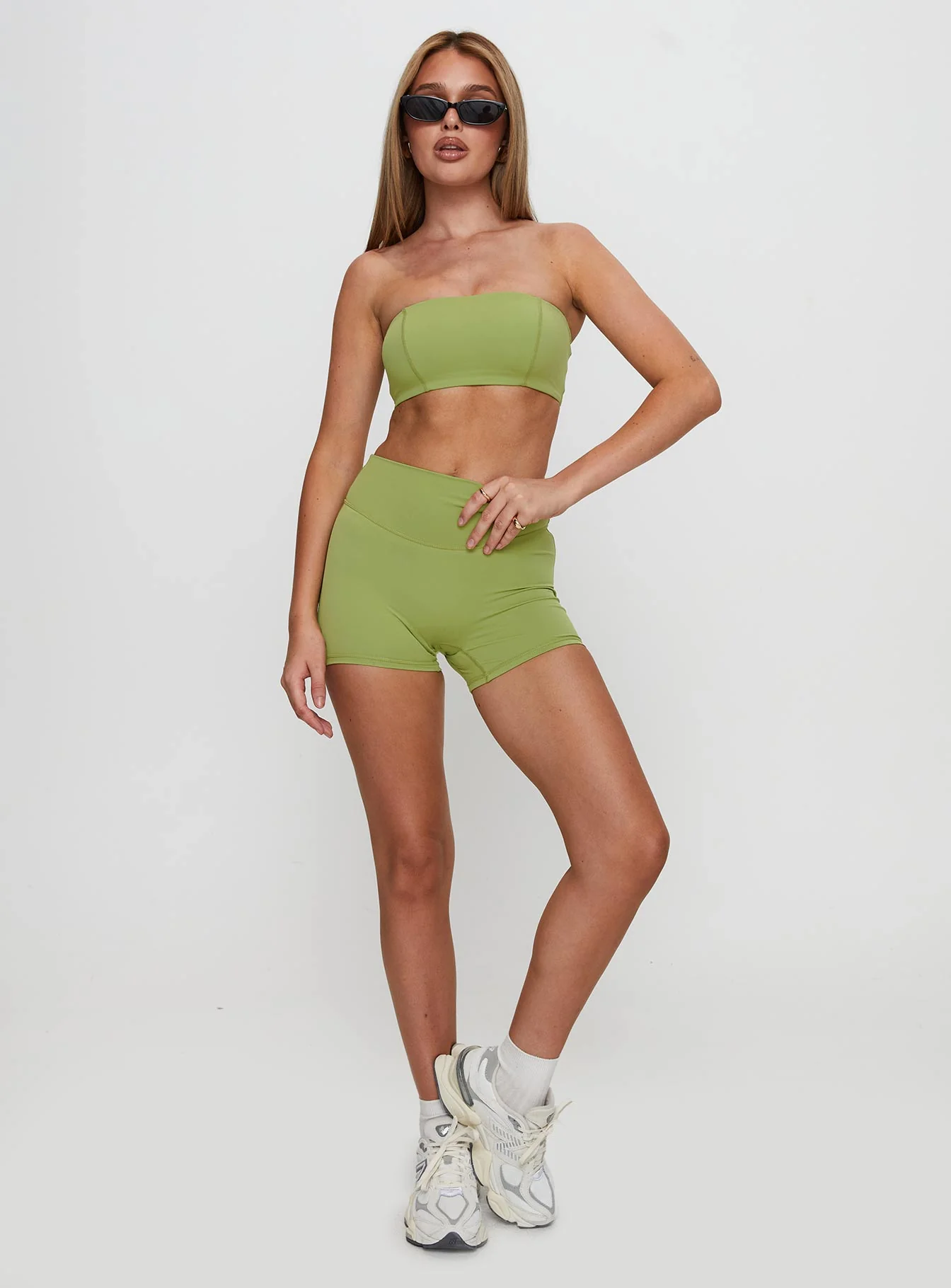End Goal Active Bandeau Top Green - Image 3
